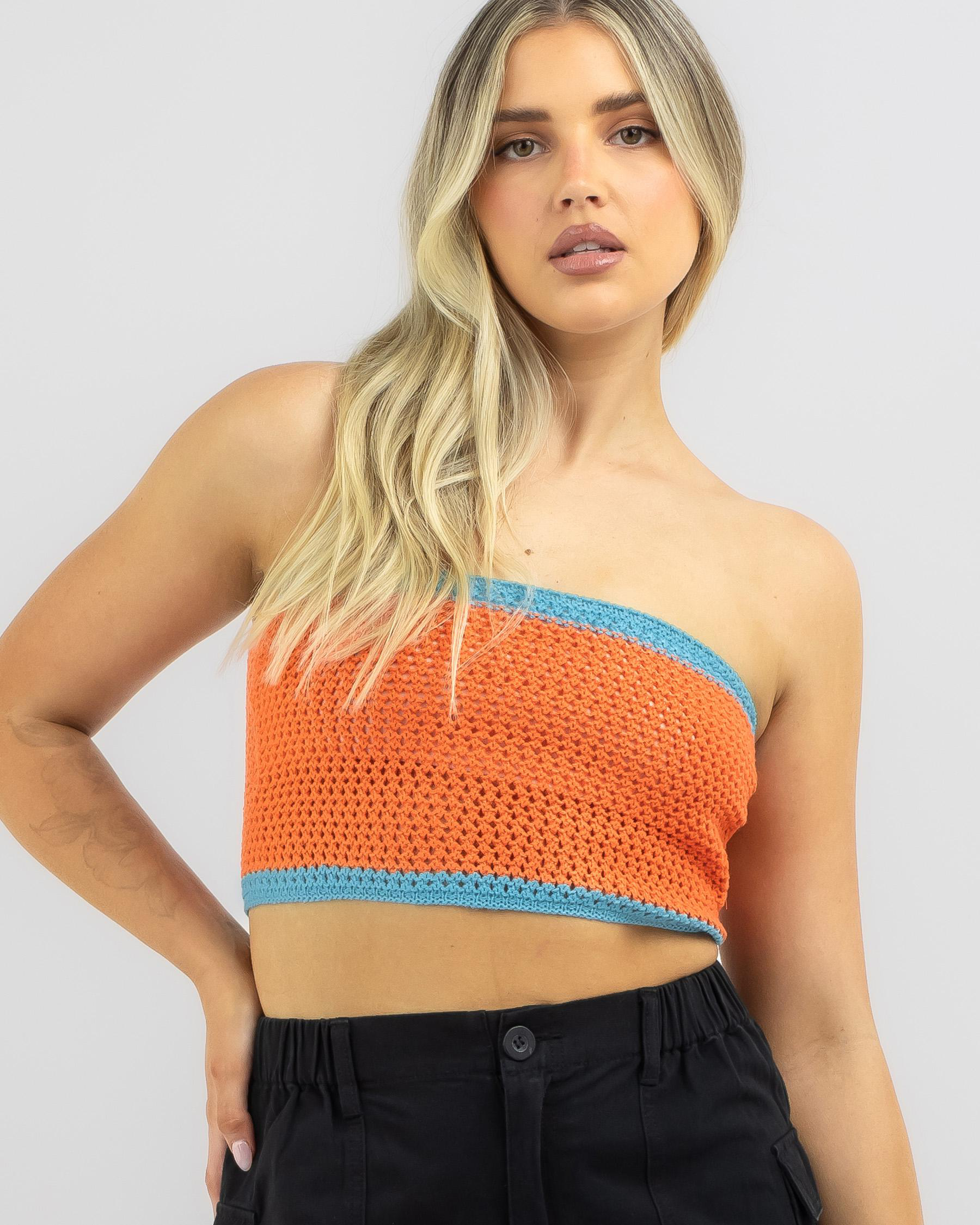 Ariel Crochet Tube Top