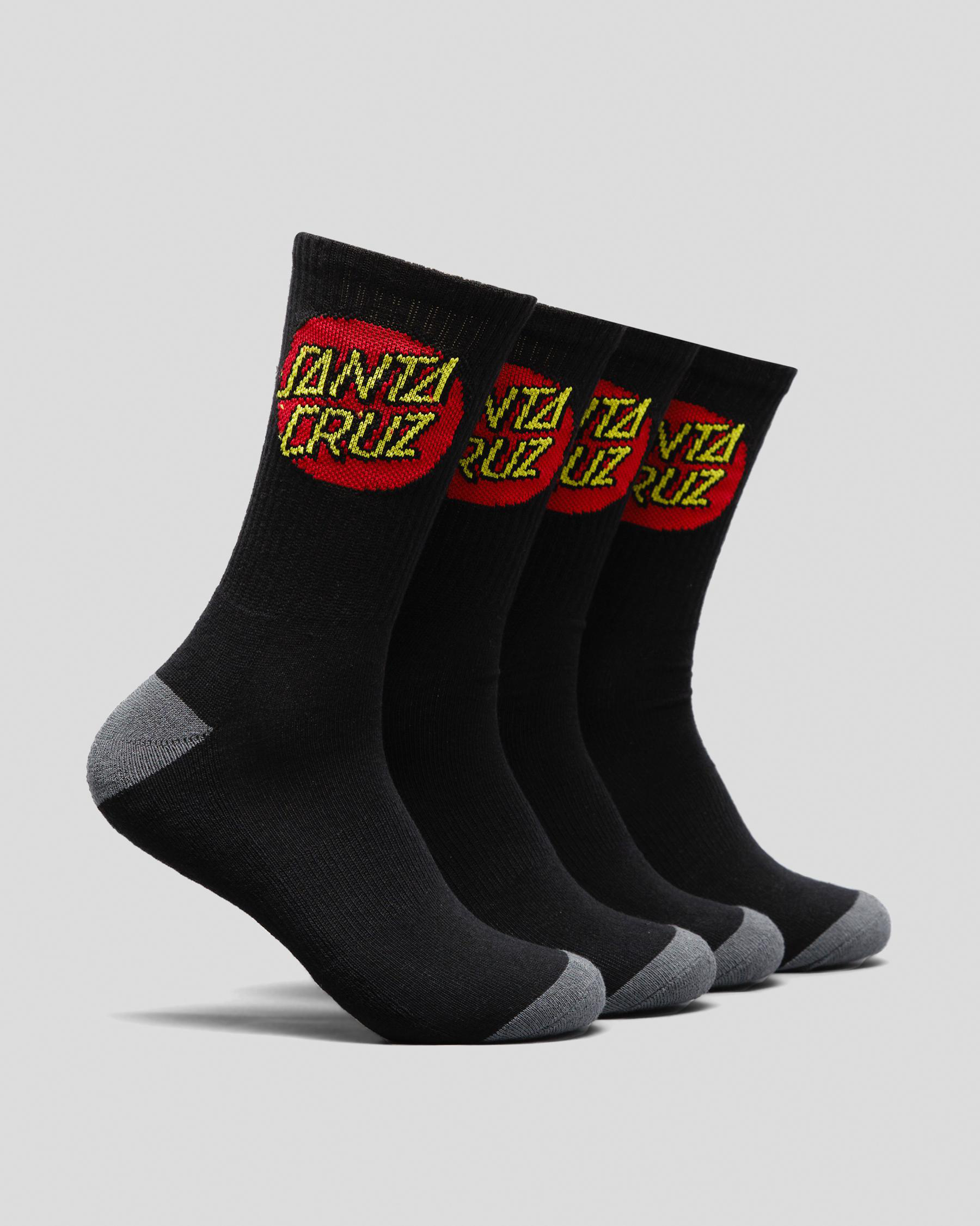 Classic Dot Crew Socks