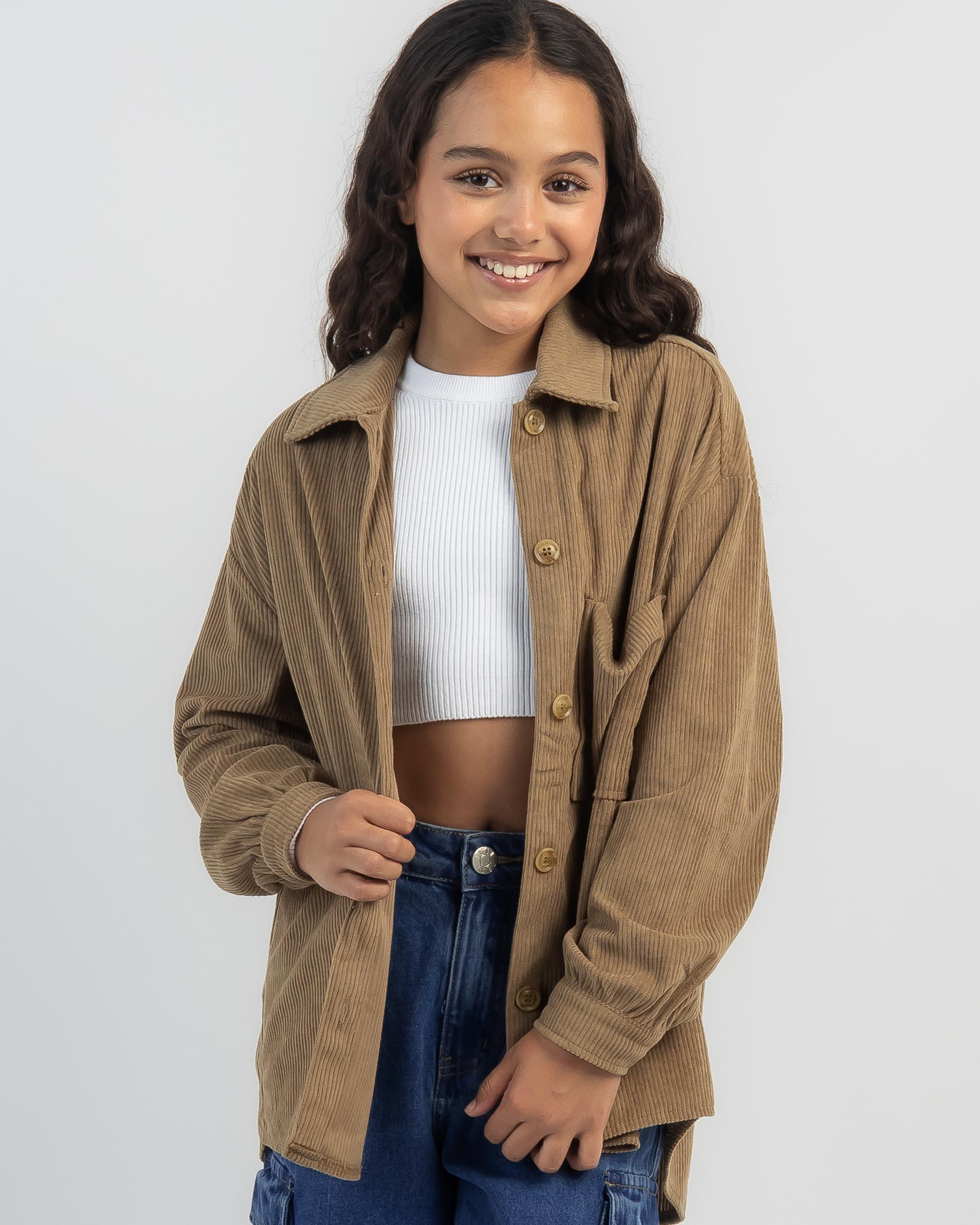 Ontario Cord Long Sleeve Shirt