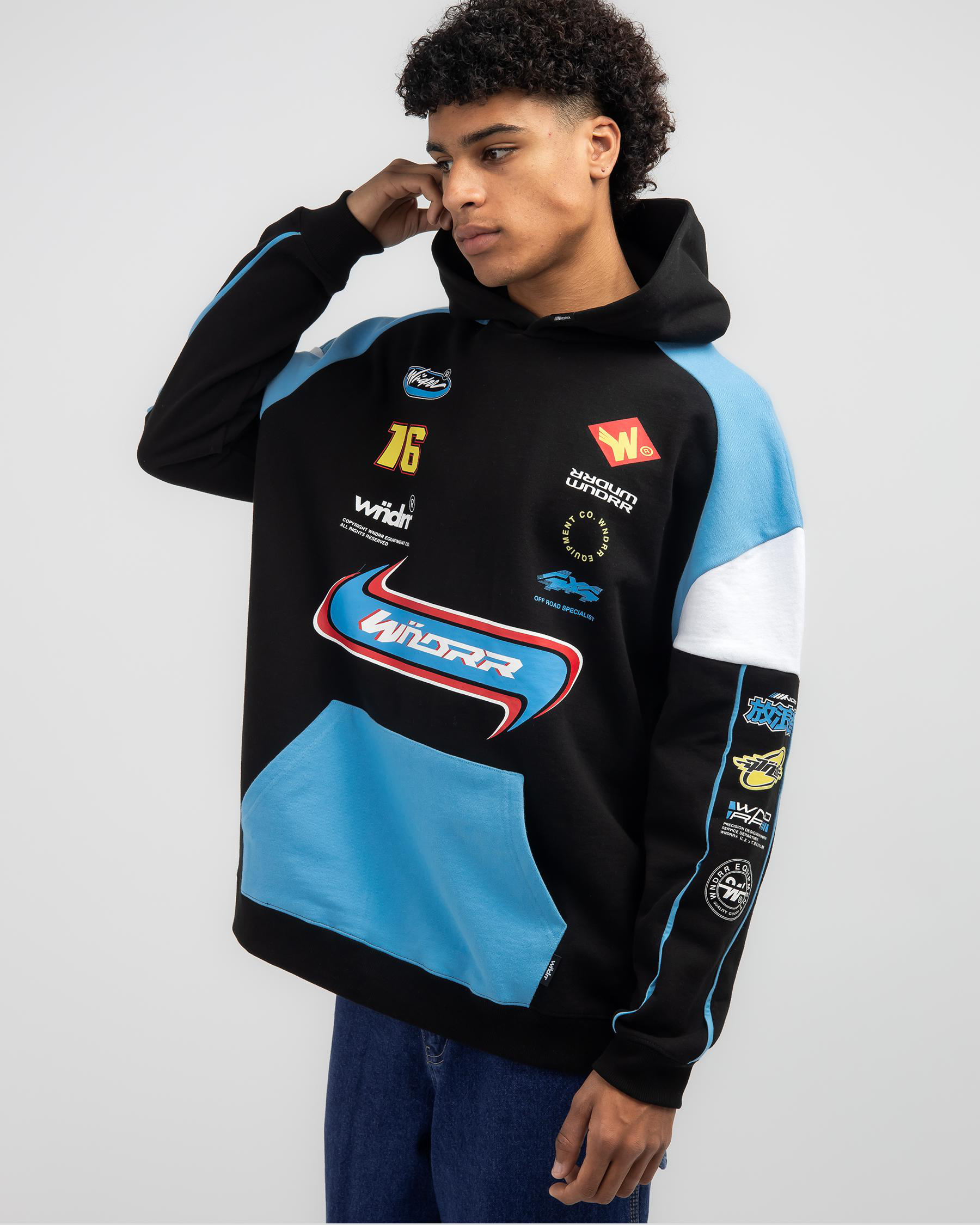 Suzuka Panel Hoodie