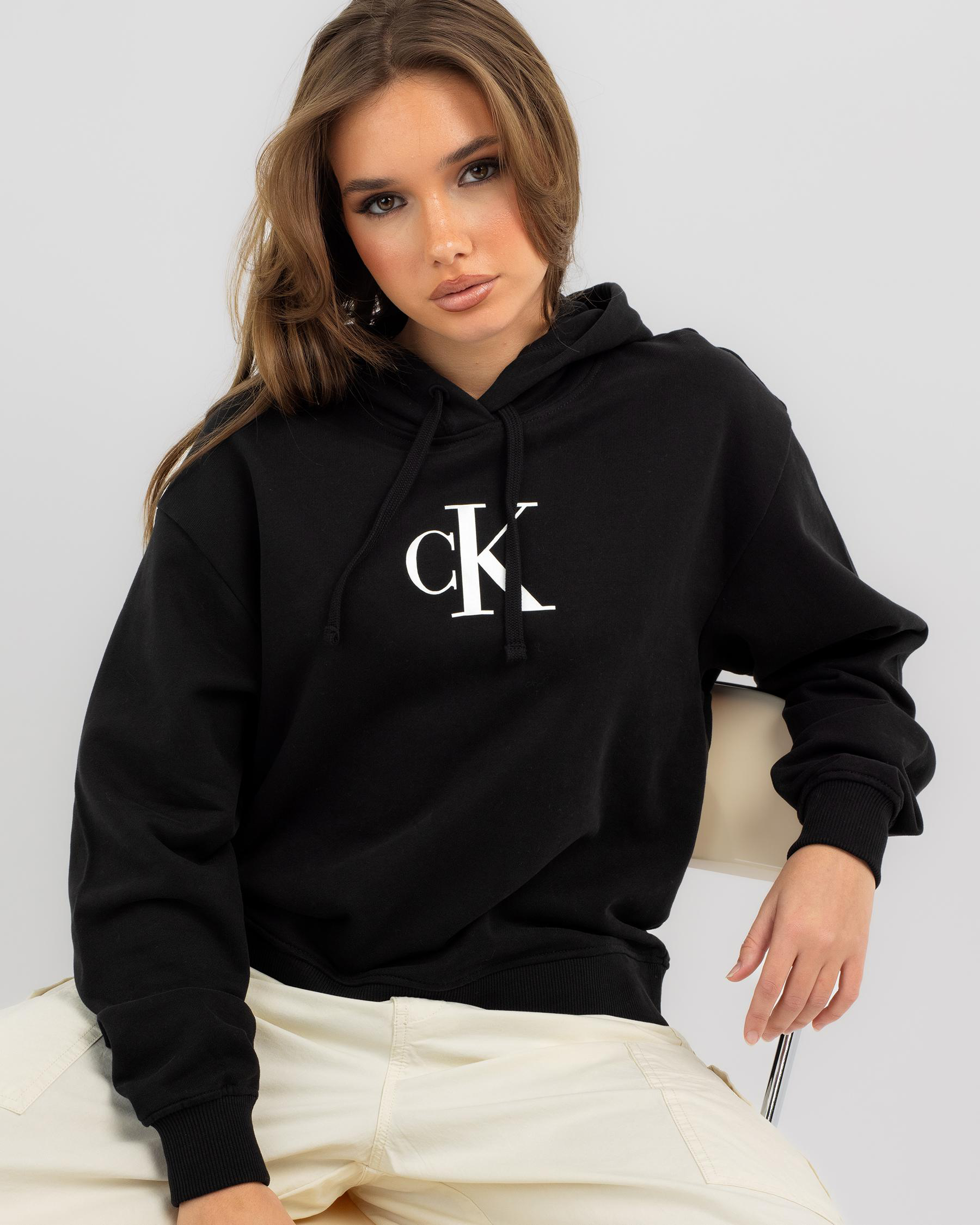 Satin CK Hoodie