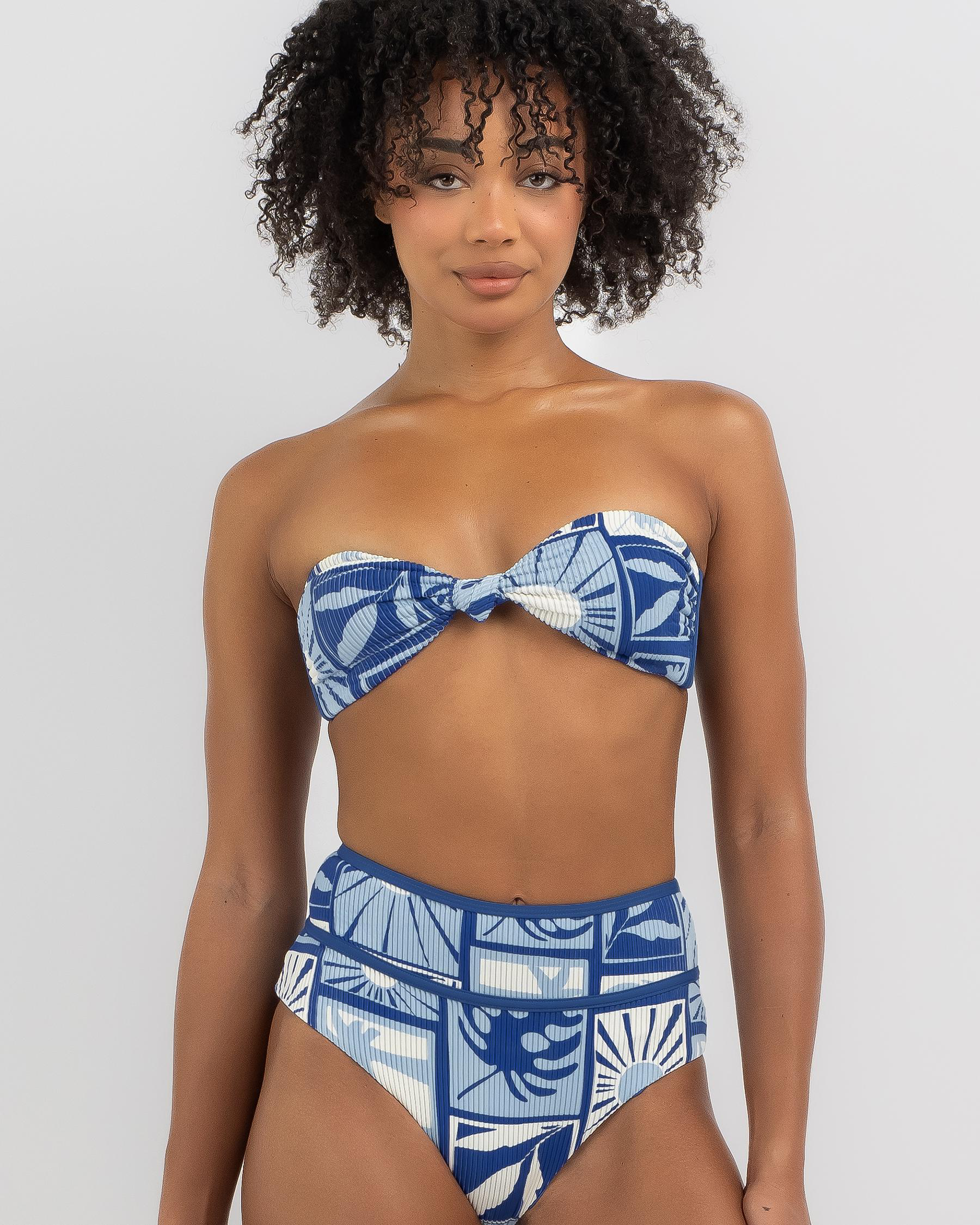 Santorini Sun Bandeau Bikini Top