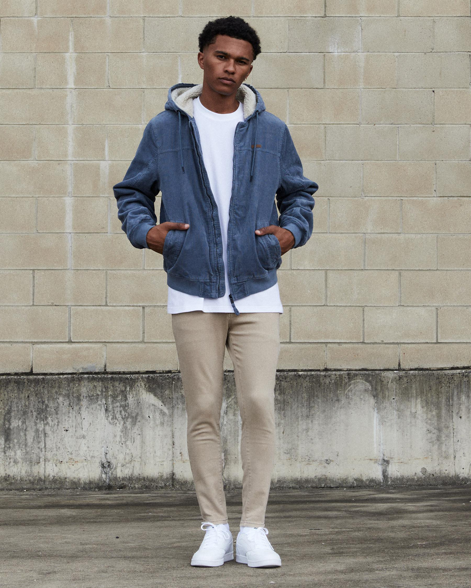 Corded Hooded Jacket