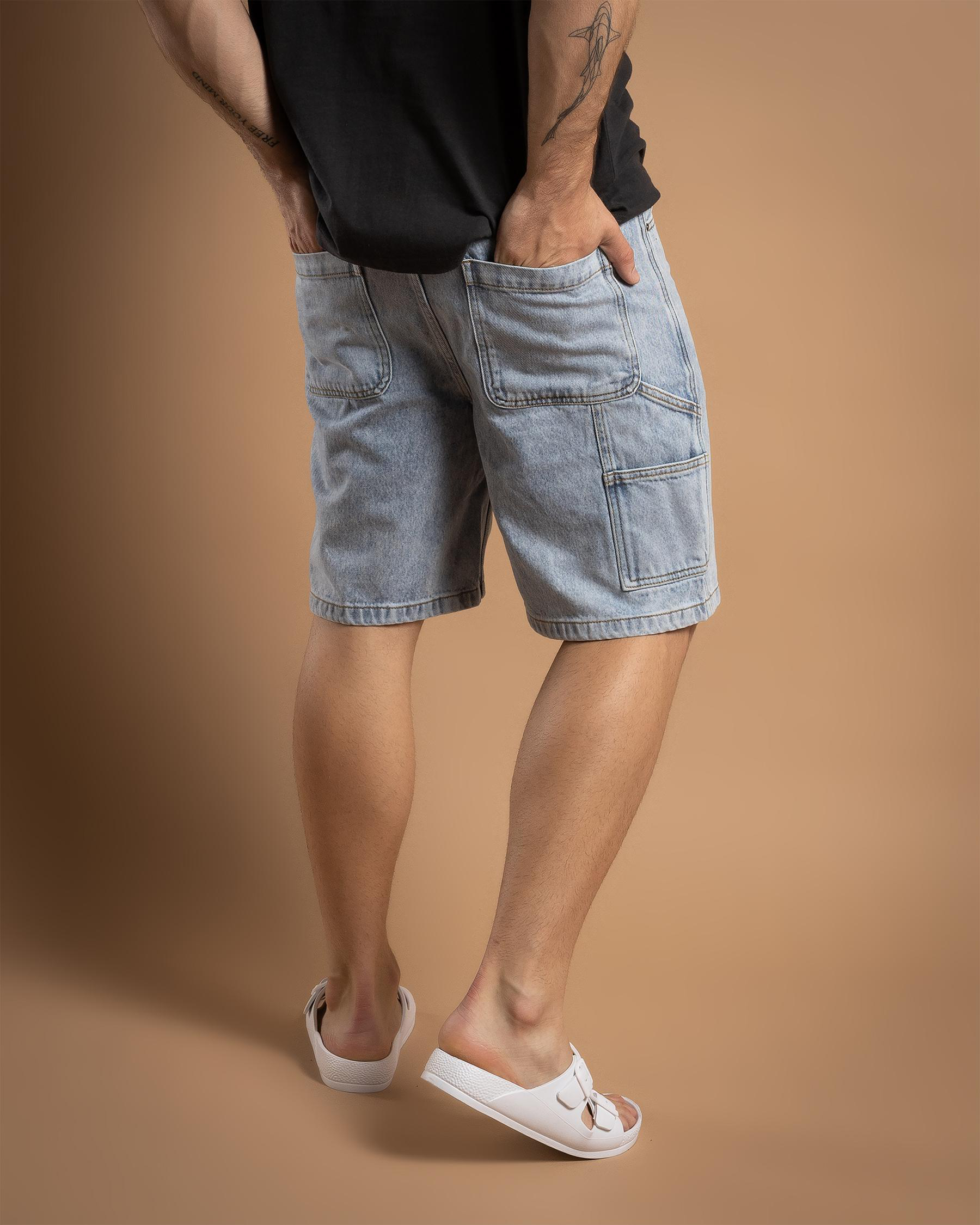 Dosed Denim Walk Shorts