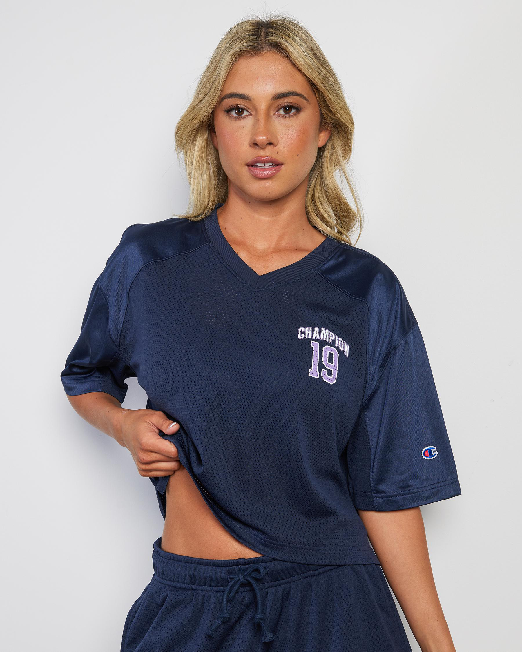 Graphic Cropped Game Jersey