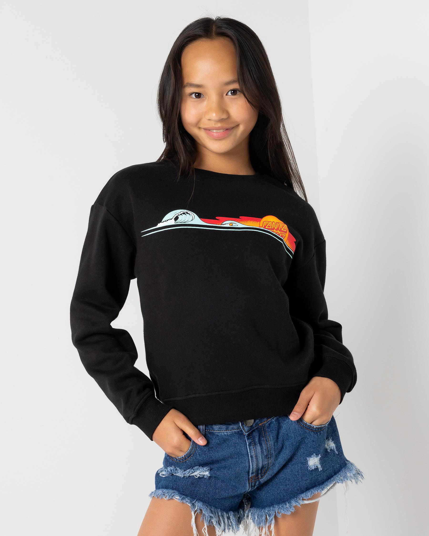 Girl's Sunrise Dot Sweatshirt