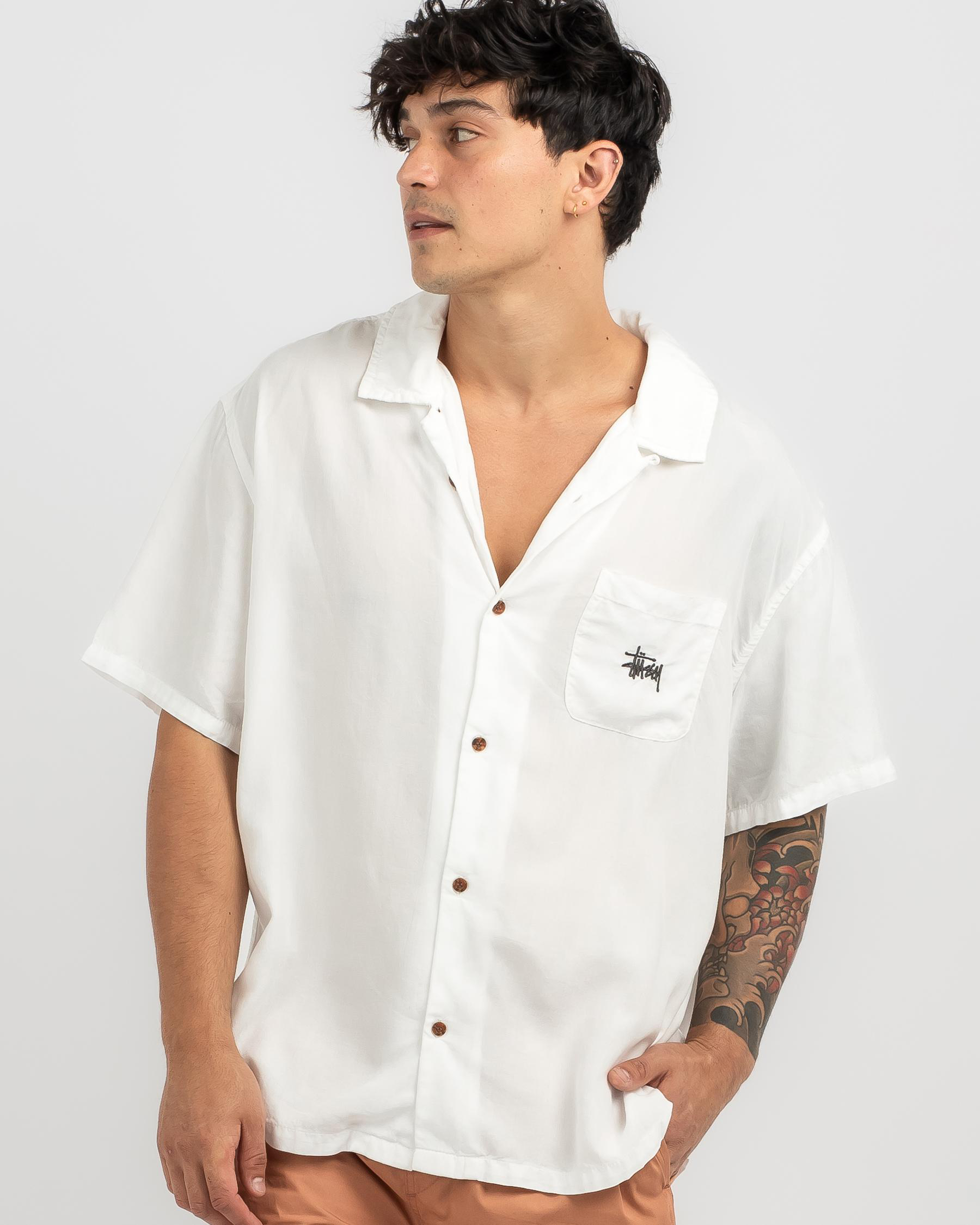 Pigment Dyed Tencel Short Sleeve Shirt