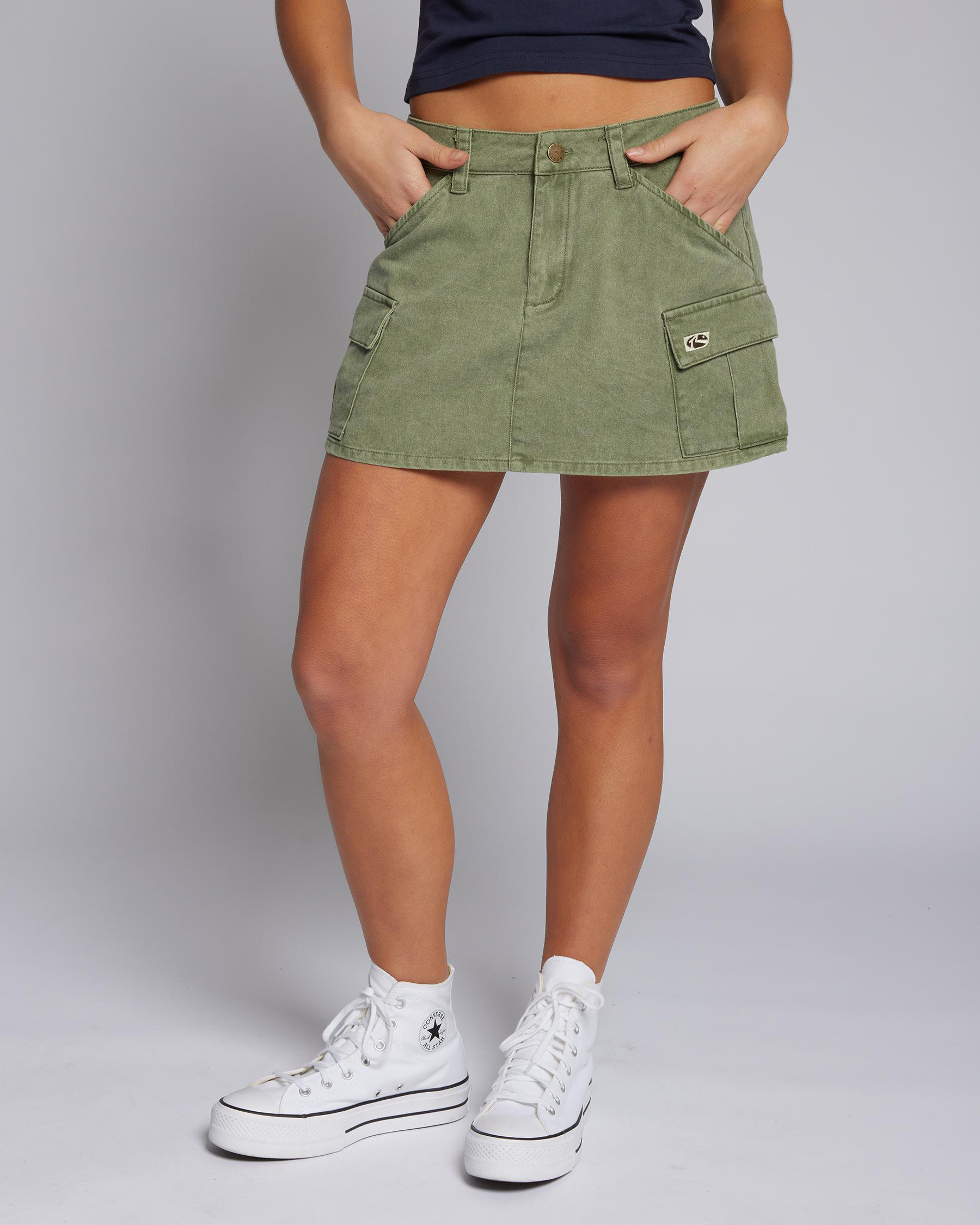 Brooks Twill Cargo Skirt
