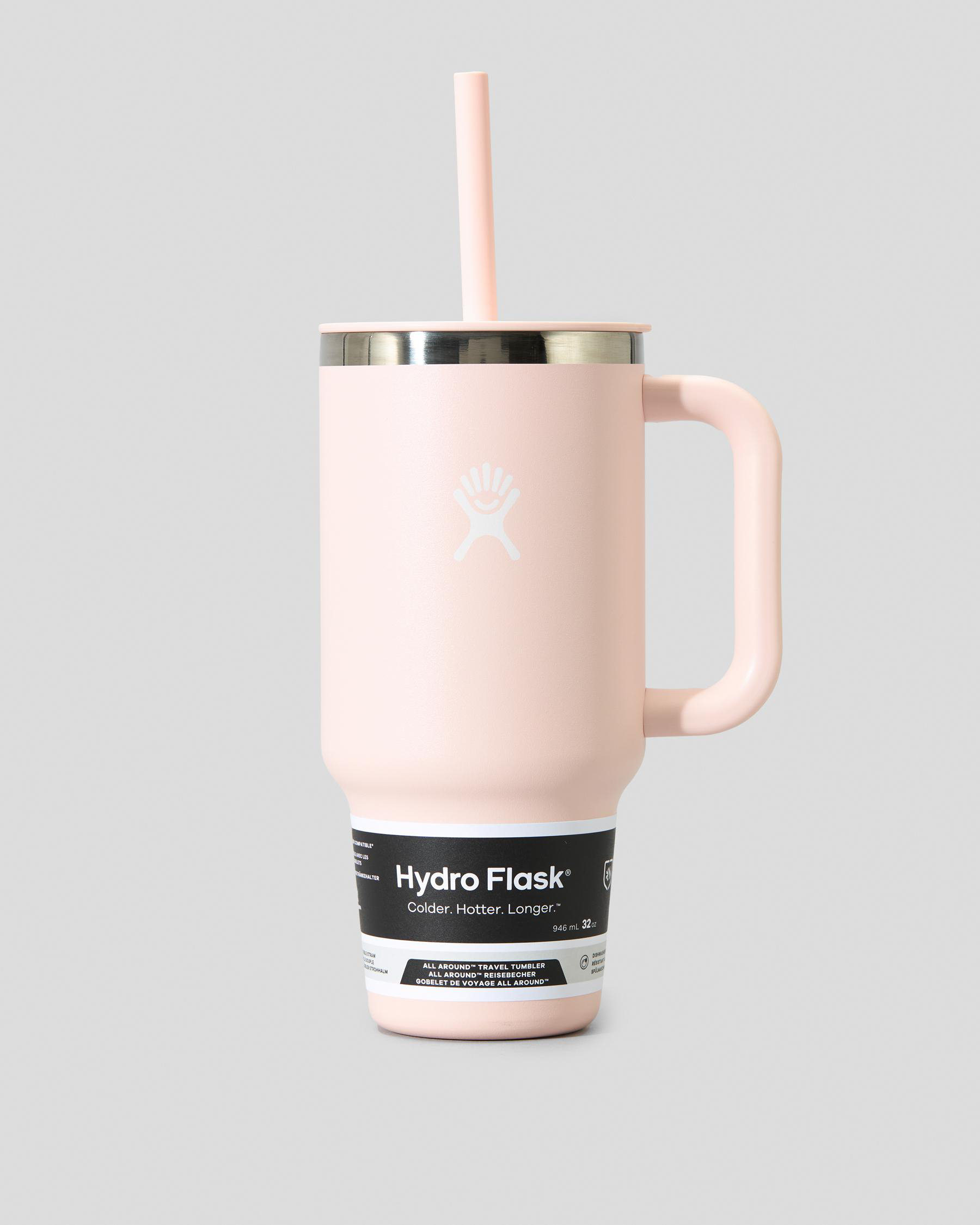 Travel Tumbler with Straw Lid