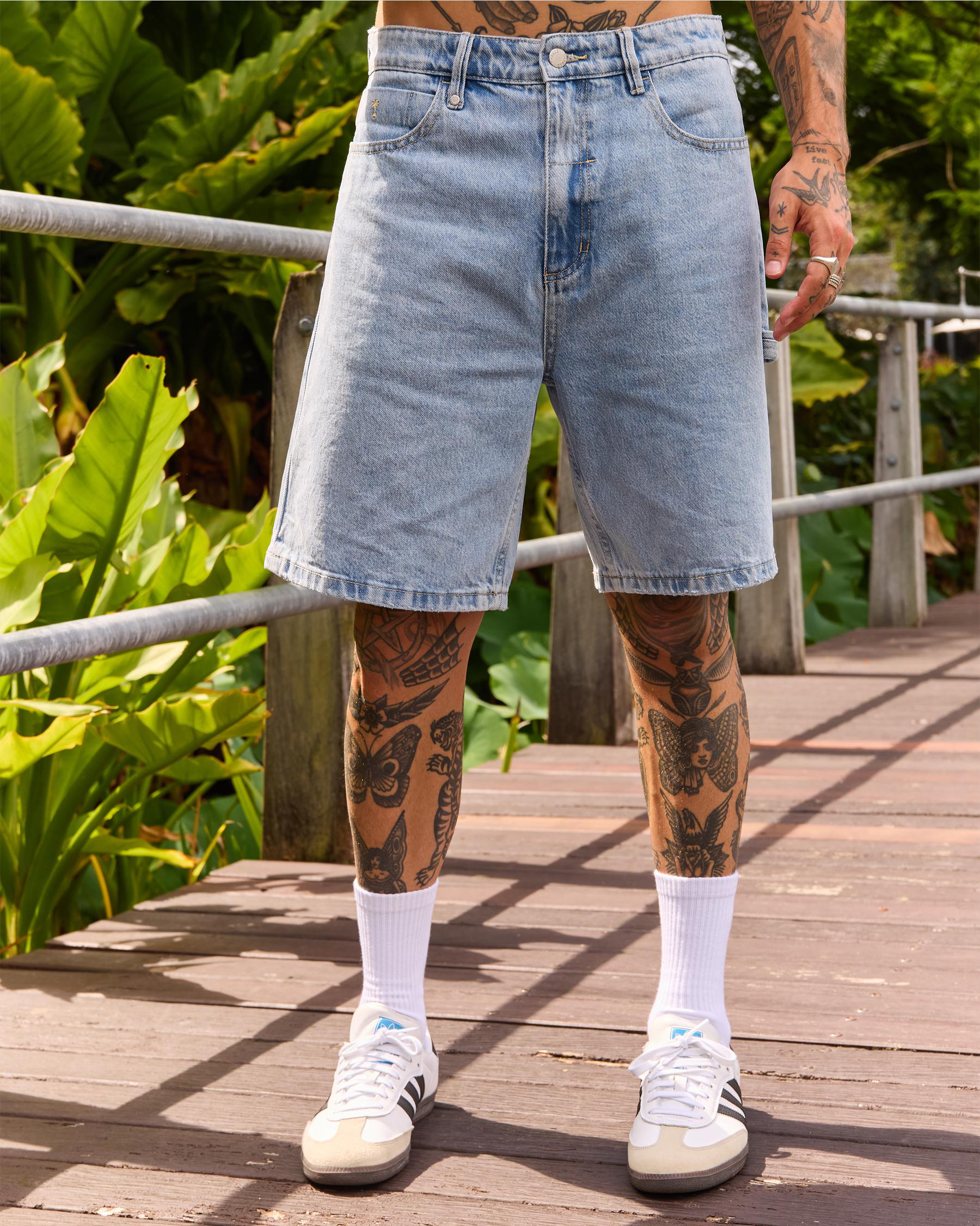 Slacker Denim Shorts