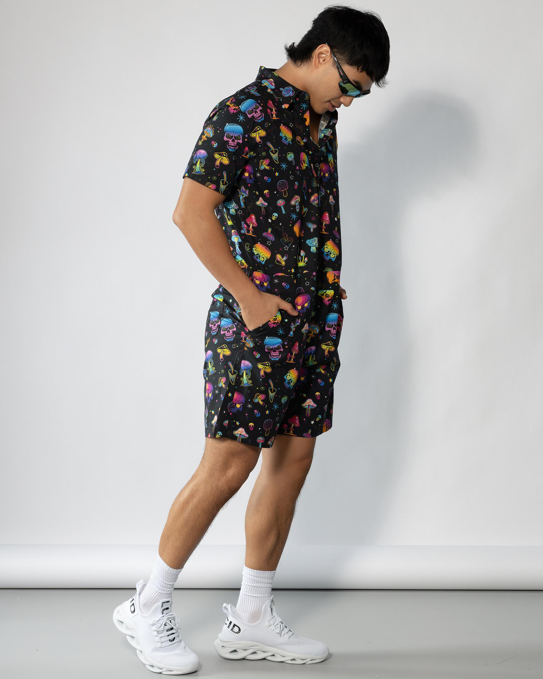 Mushroom Universe Romper