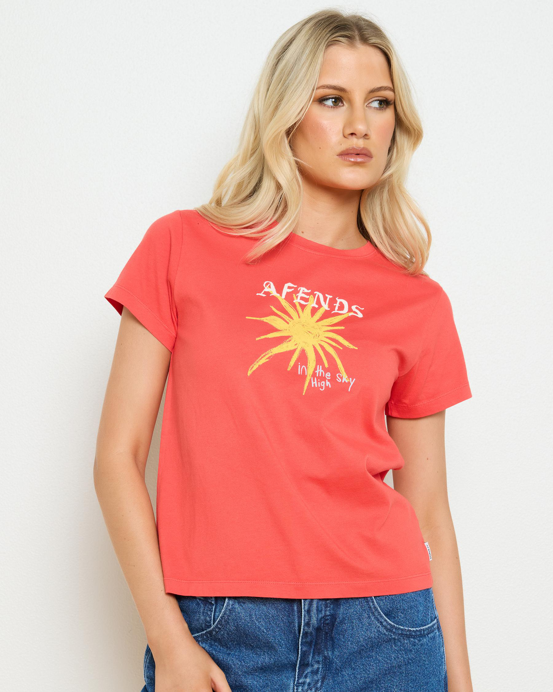 Sky High Recycled Regular T-Shirt