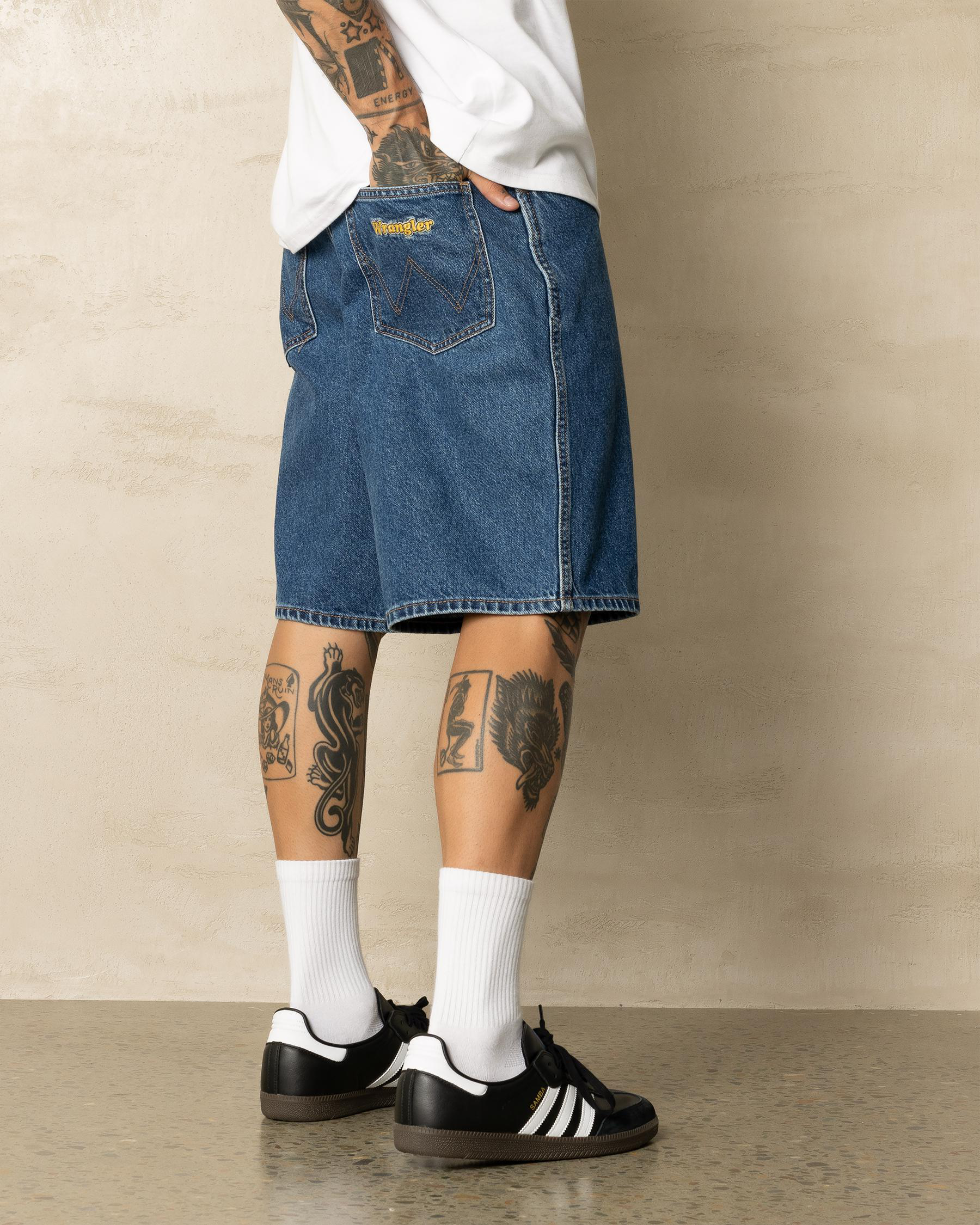 Steezy Baggy Denim Shorts