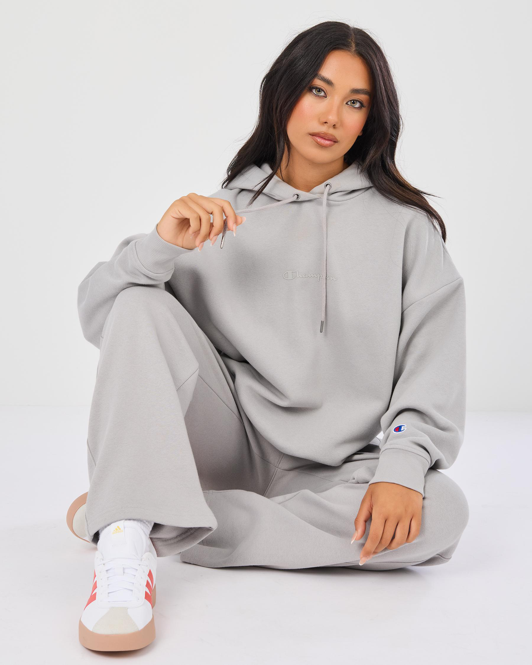 Script Oversized Hoodie