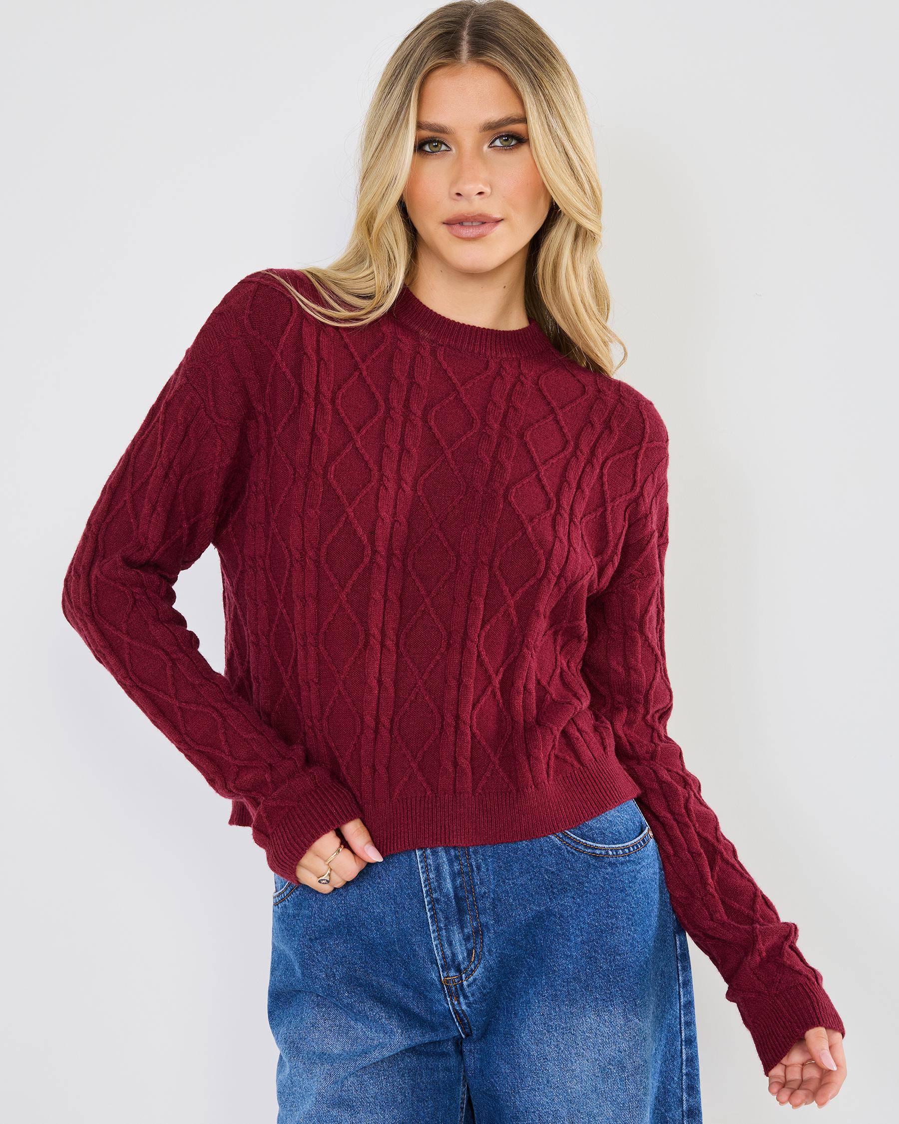 Sparta Cable Knit Jumper