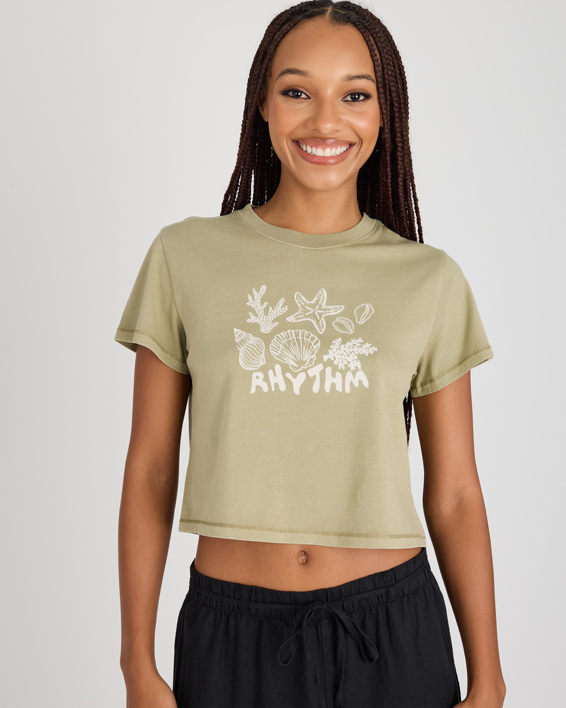 Beachcomber Crop Crew T-Shirt