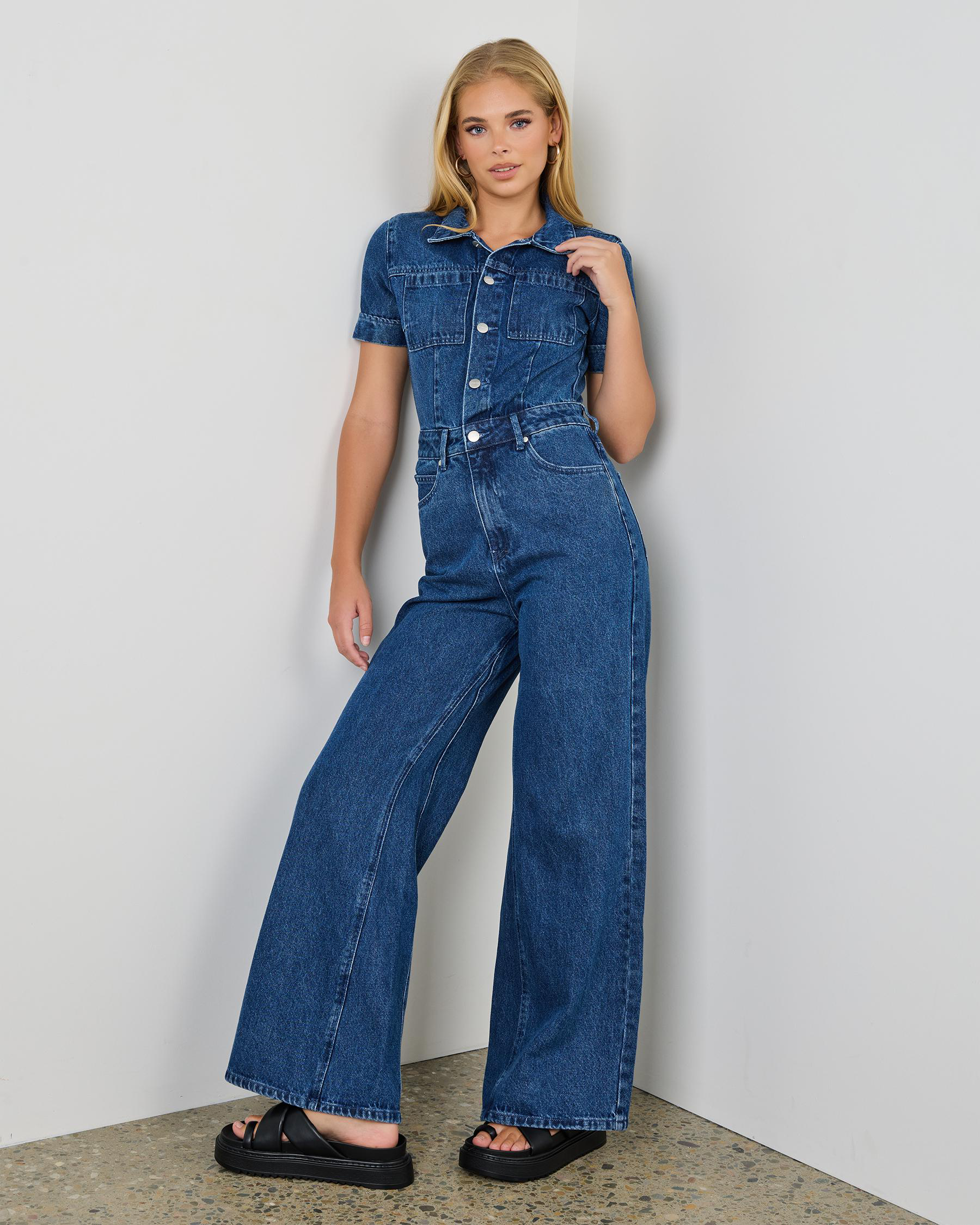 Miami Hemp Denim Jumpsuit