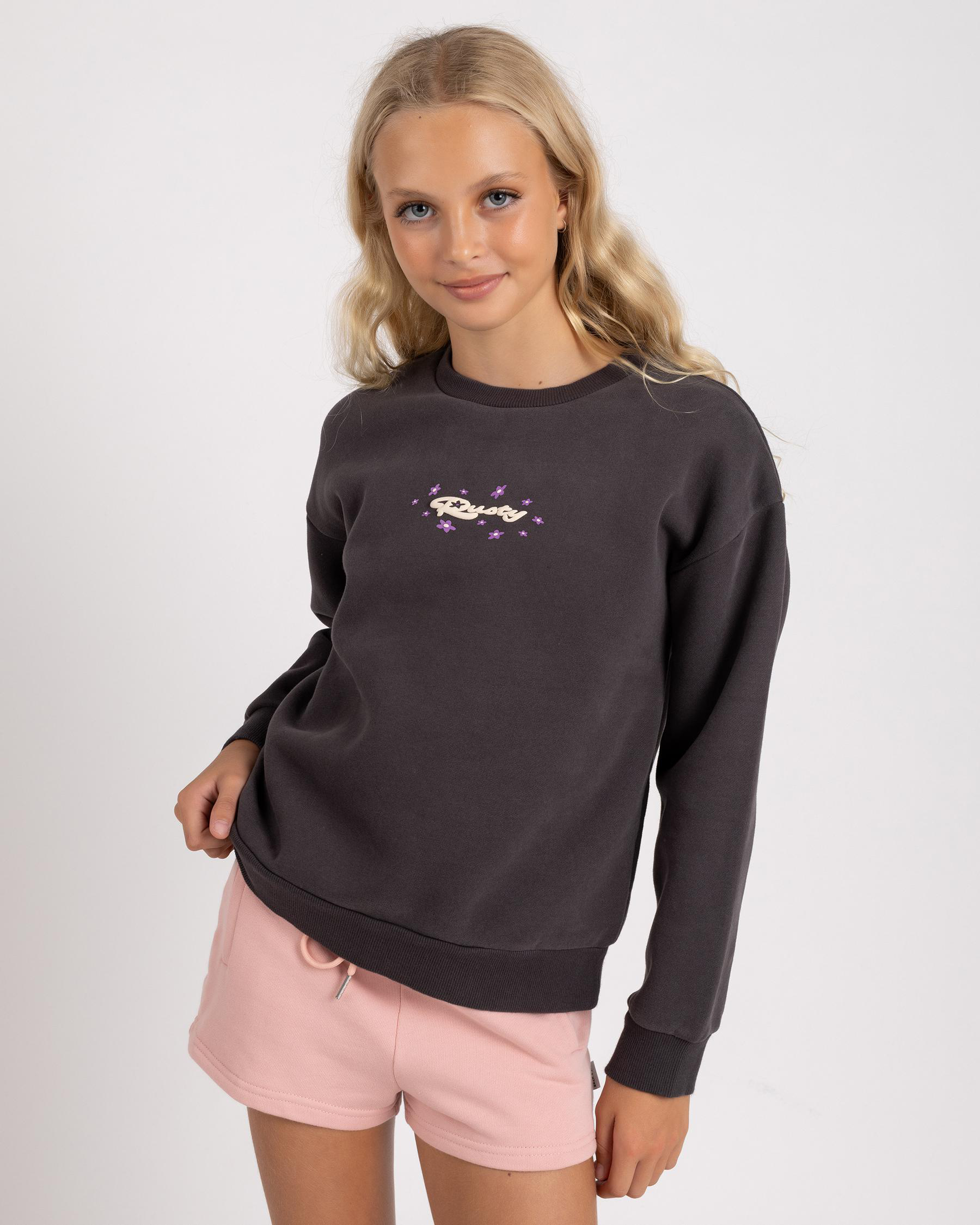 Wildflower Relaxed Crew Fleece