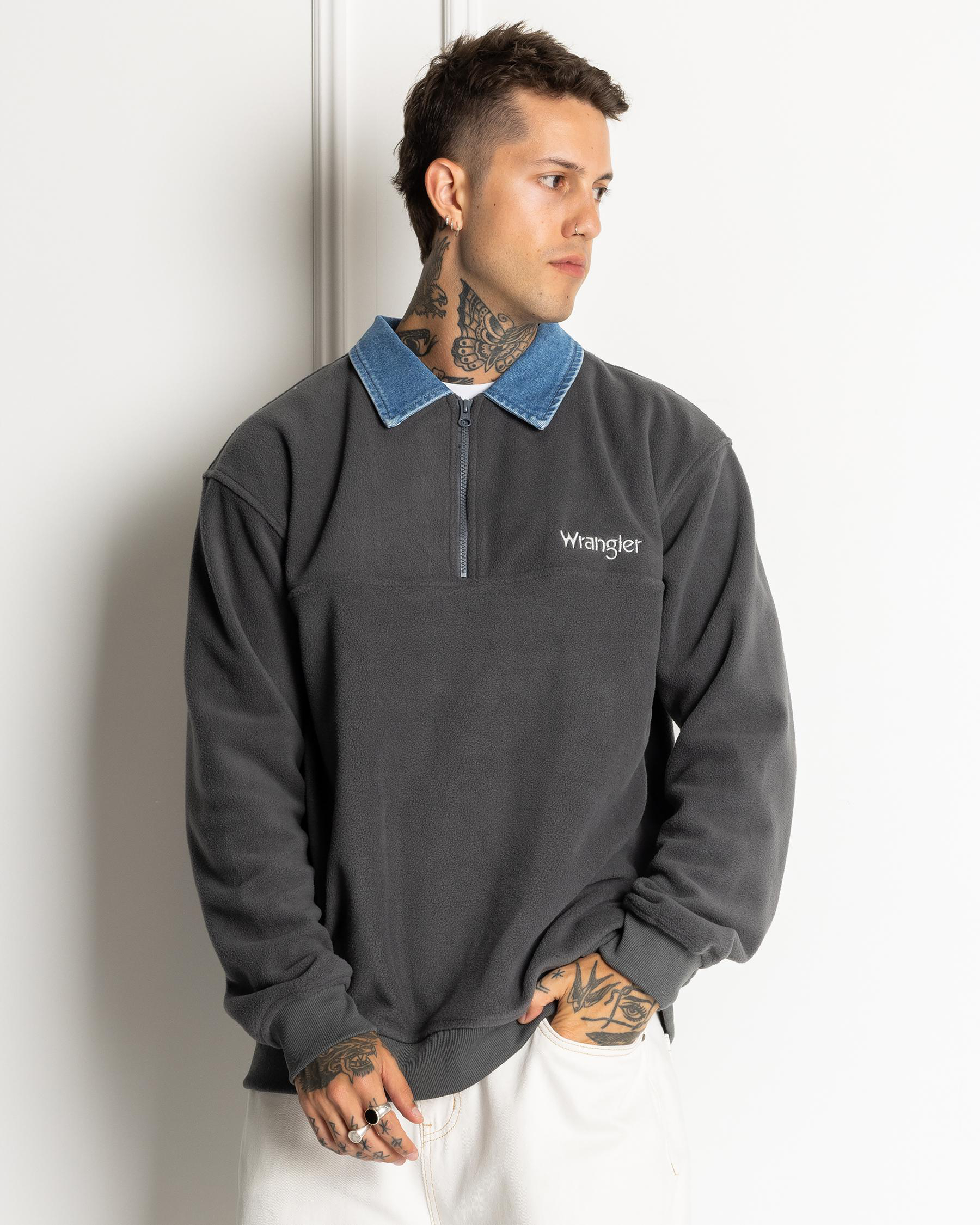 Collar Qtr-Zip Polar Fleece