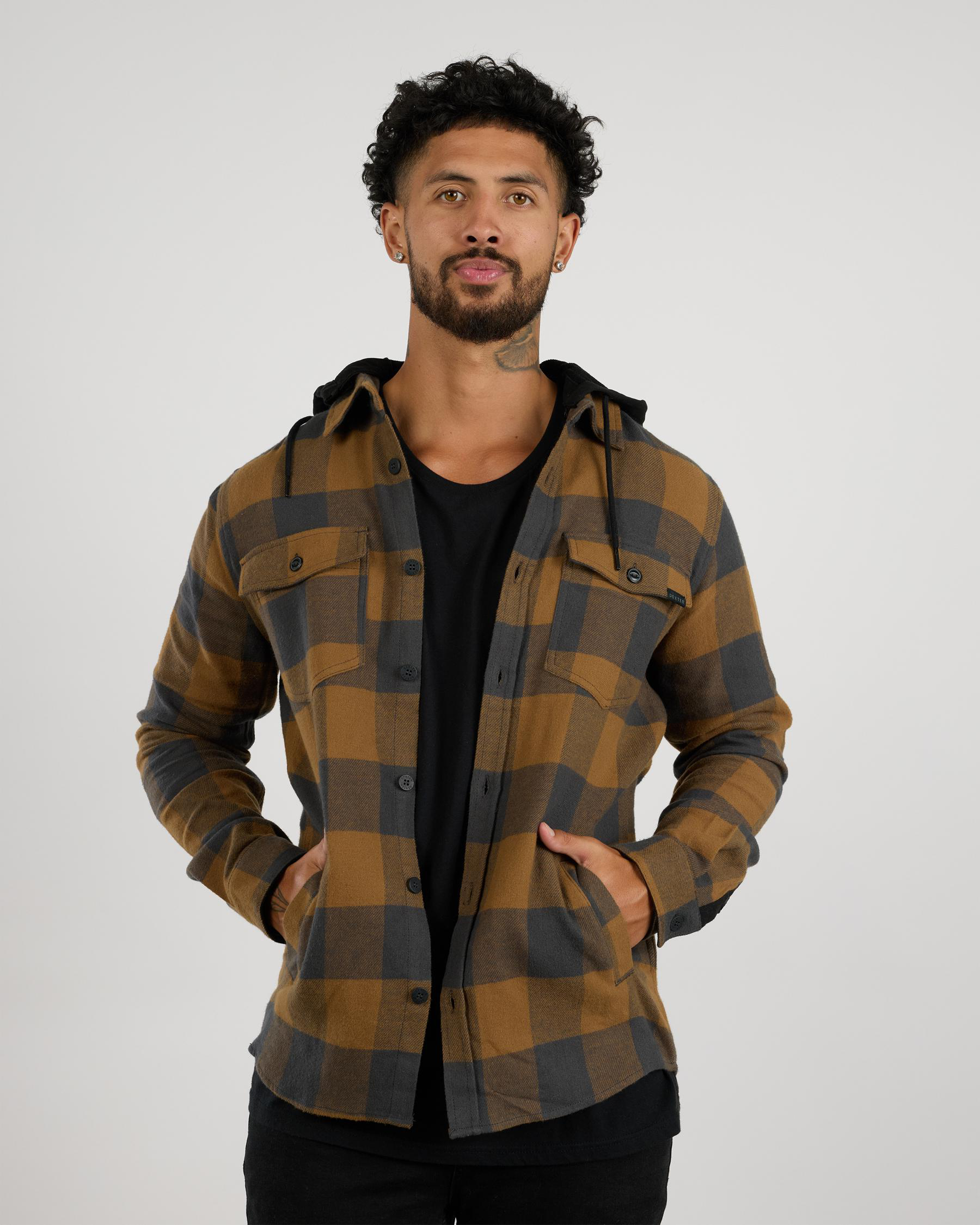 Magnitude Long Sleeve Flannel Shirt
