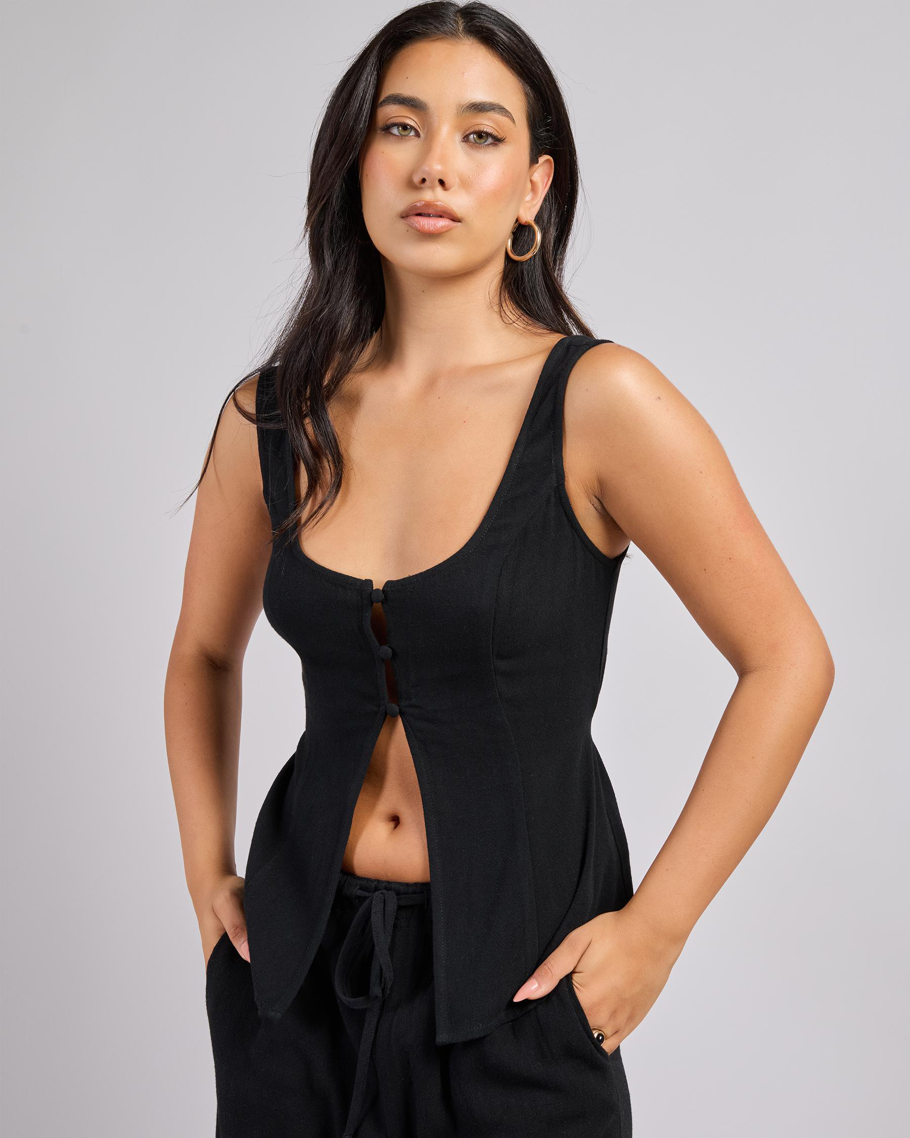 Polly Dallis Split Top