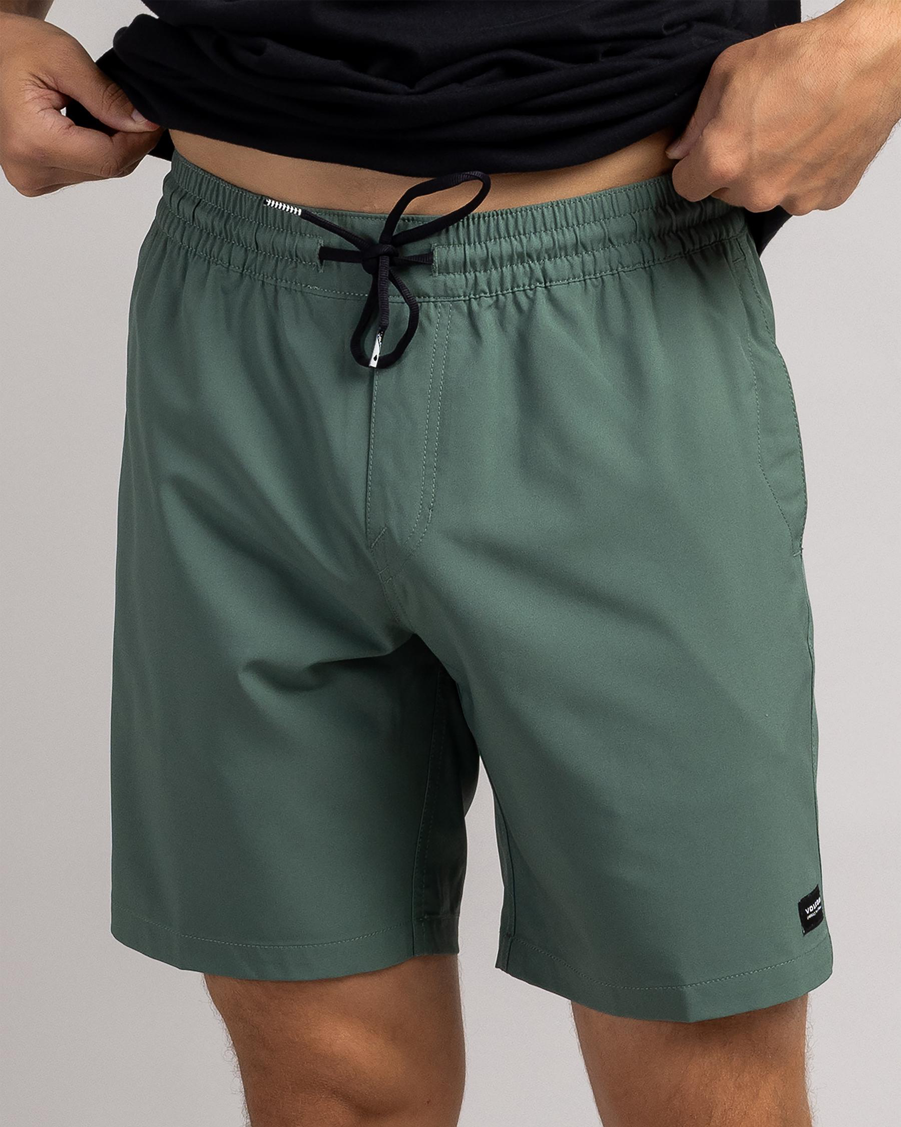 Stones Hybrid Elastic Waist Shorts