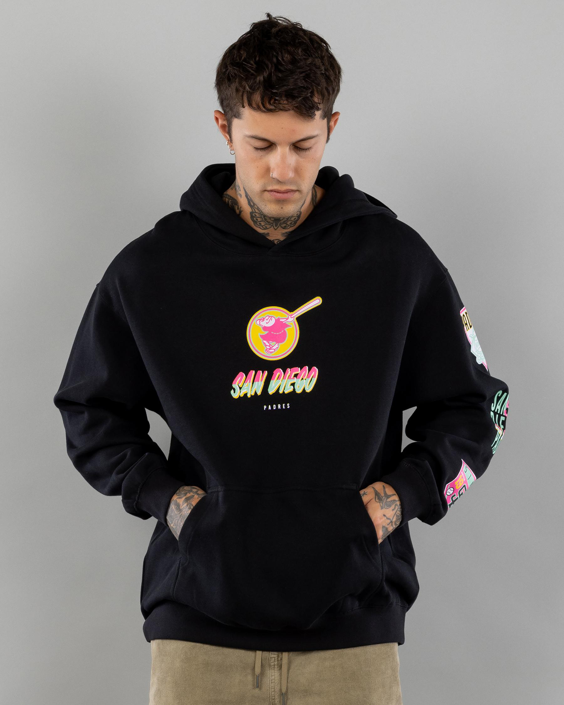 San Diego Padres Logo Patch Hoodie