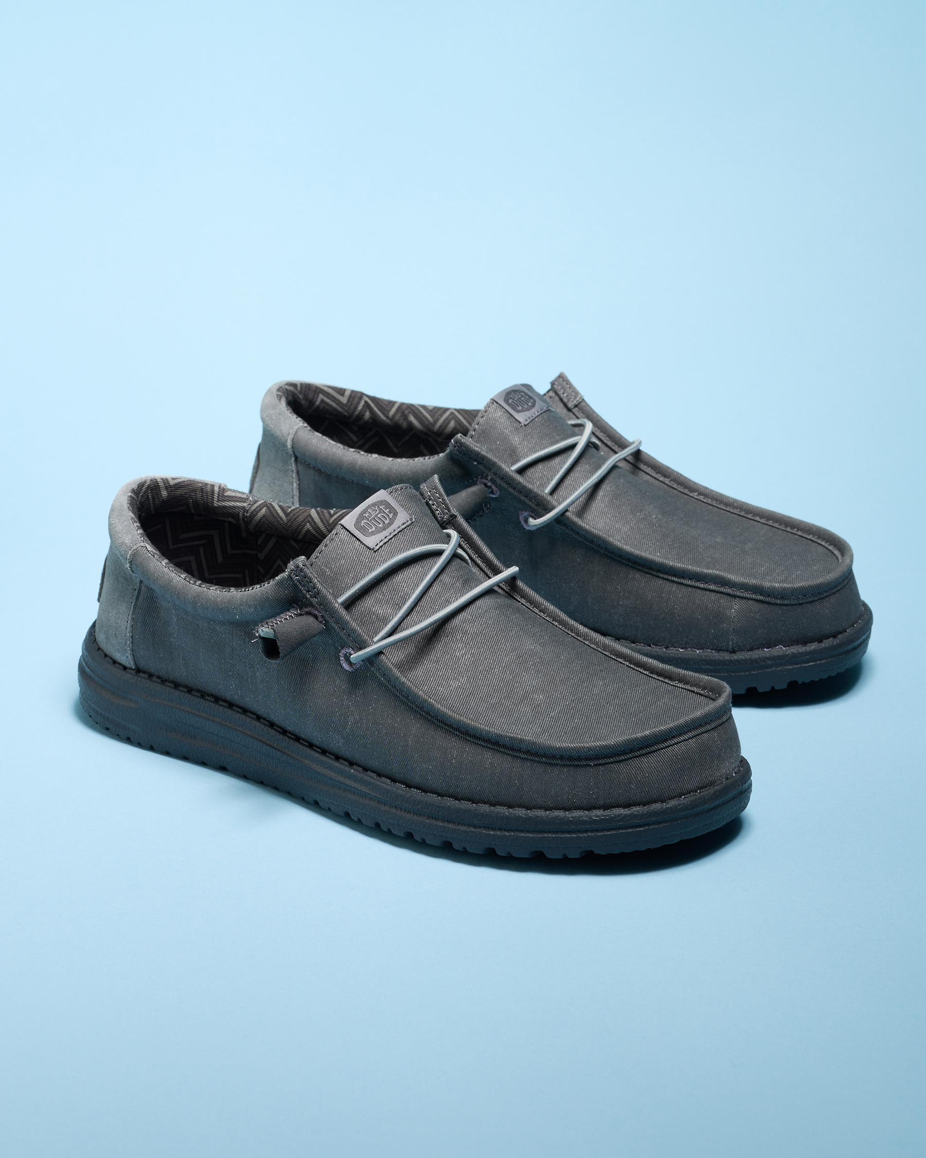 Wally Stretch Canvas Block Shoes