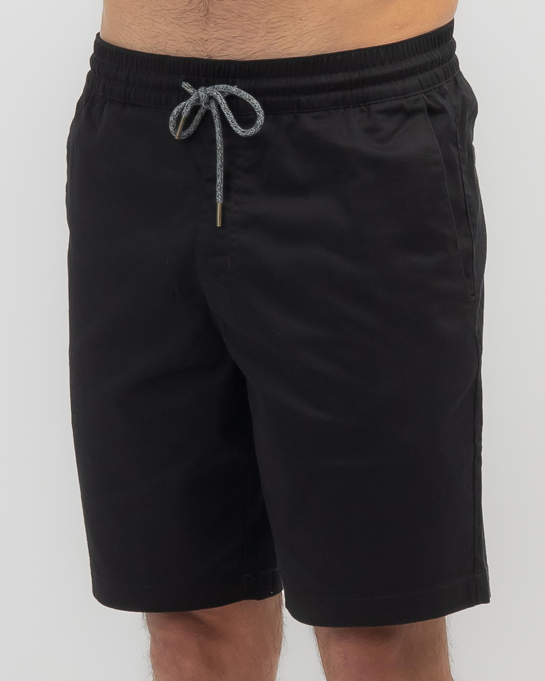 Fricken Elastic Waist Shorts
