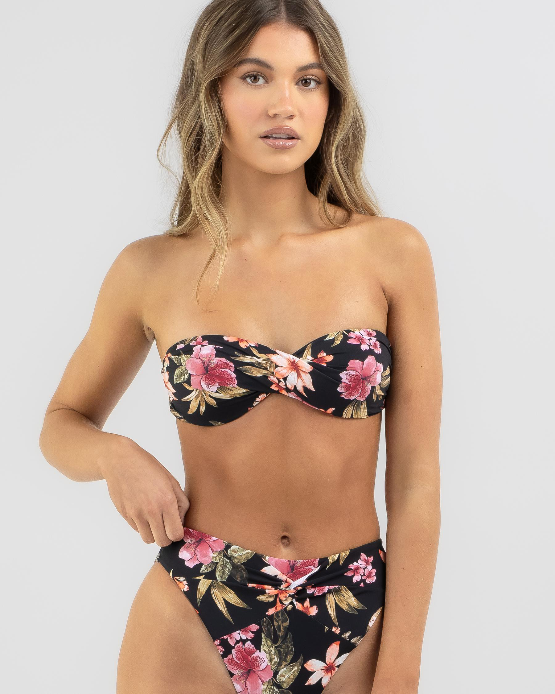 Miranda Twist Bandeau Bikini Top