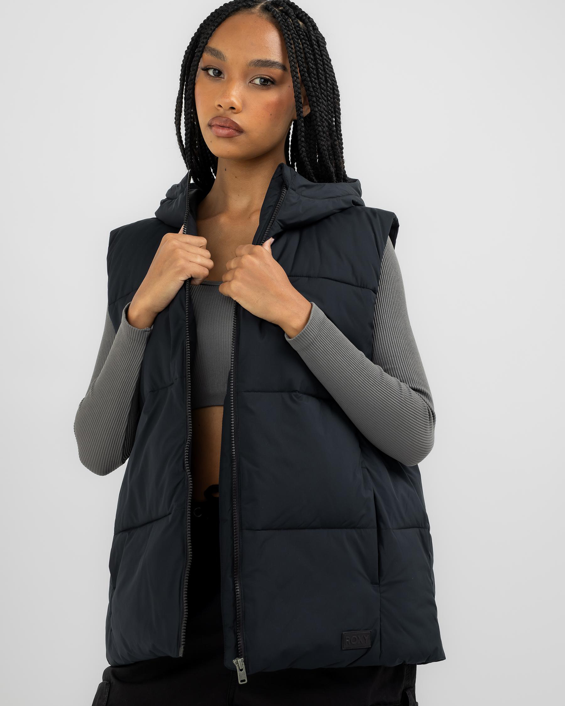 Bright Side Hooded Puffer Vest