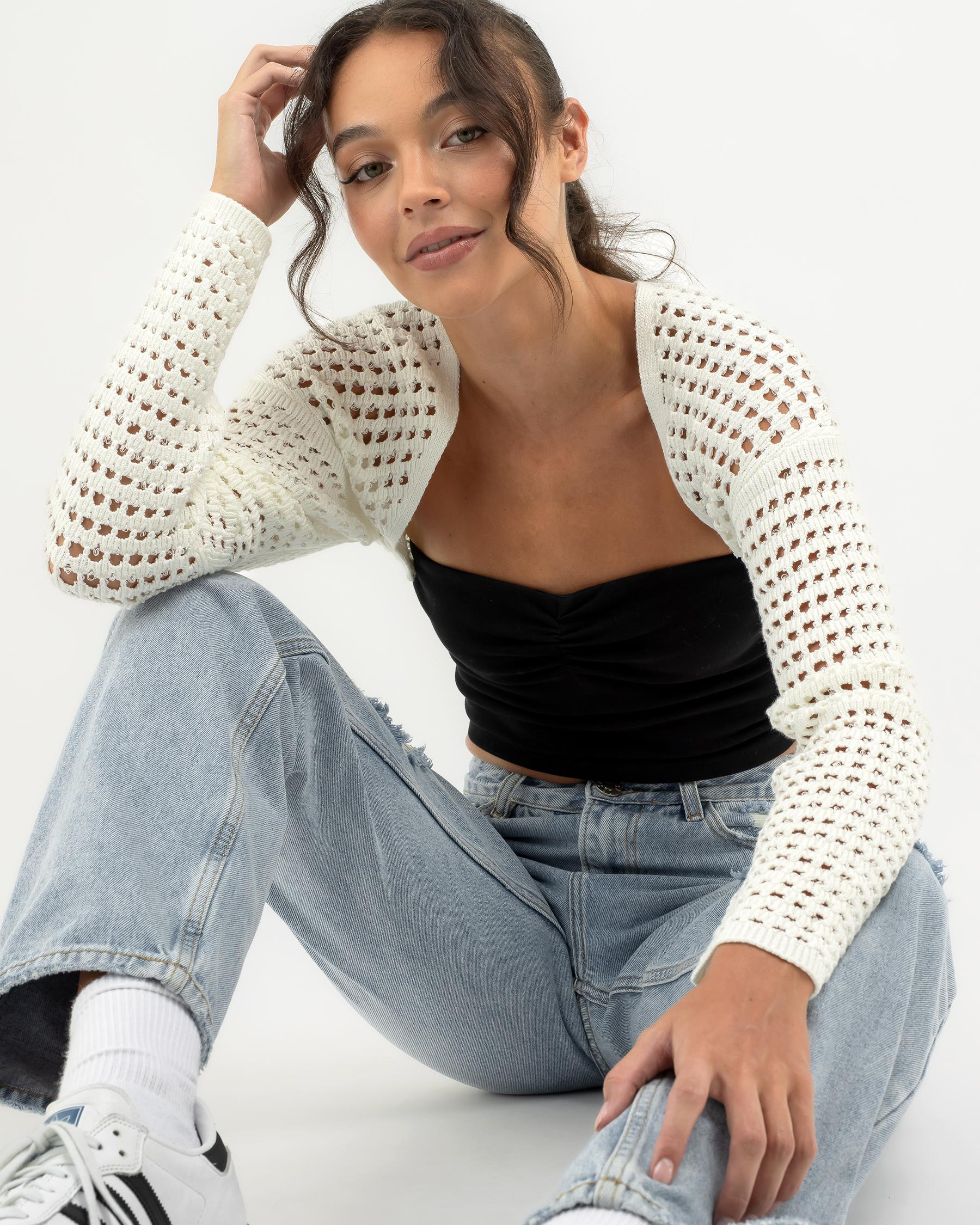 Musa Crochet Knit Bolero