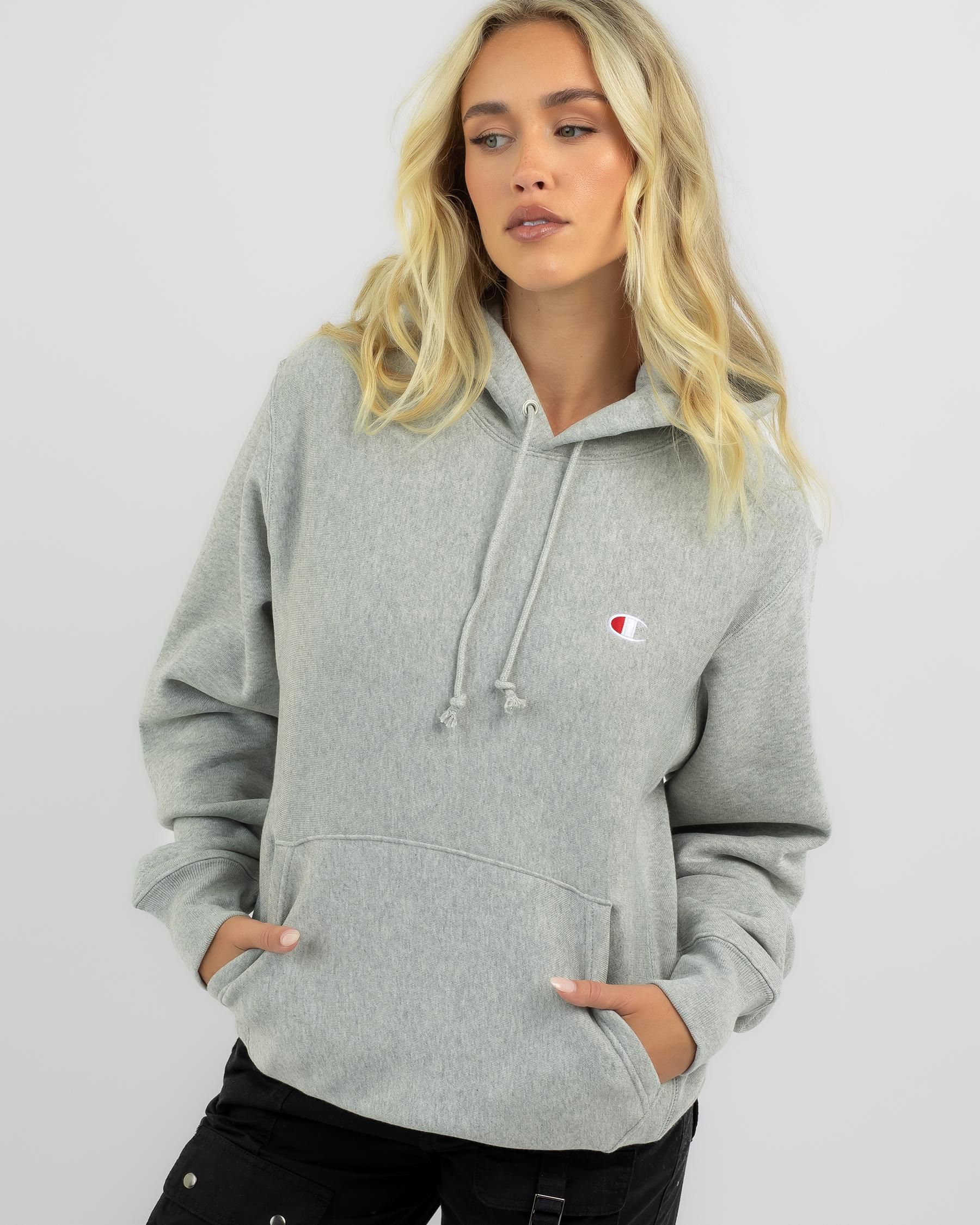 Reverse Weave C Logo Hoodie