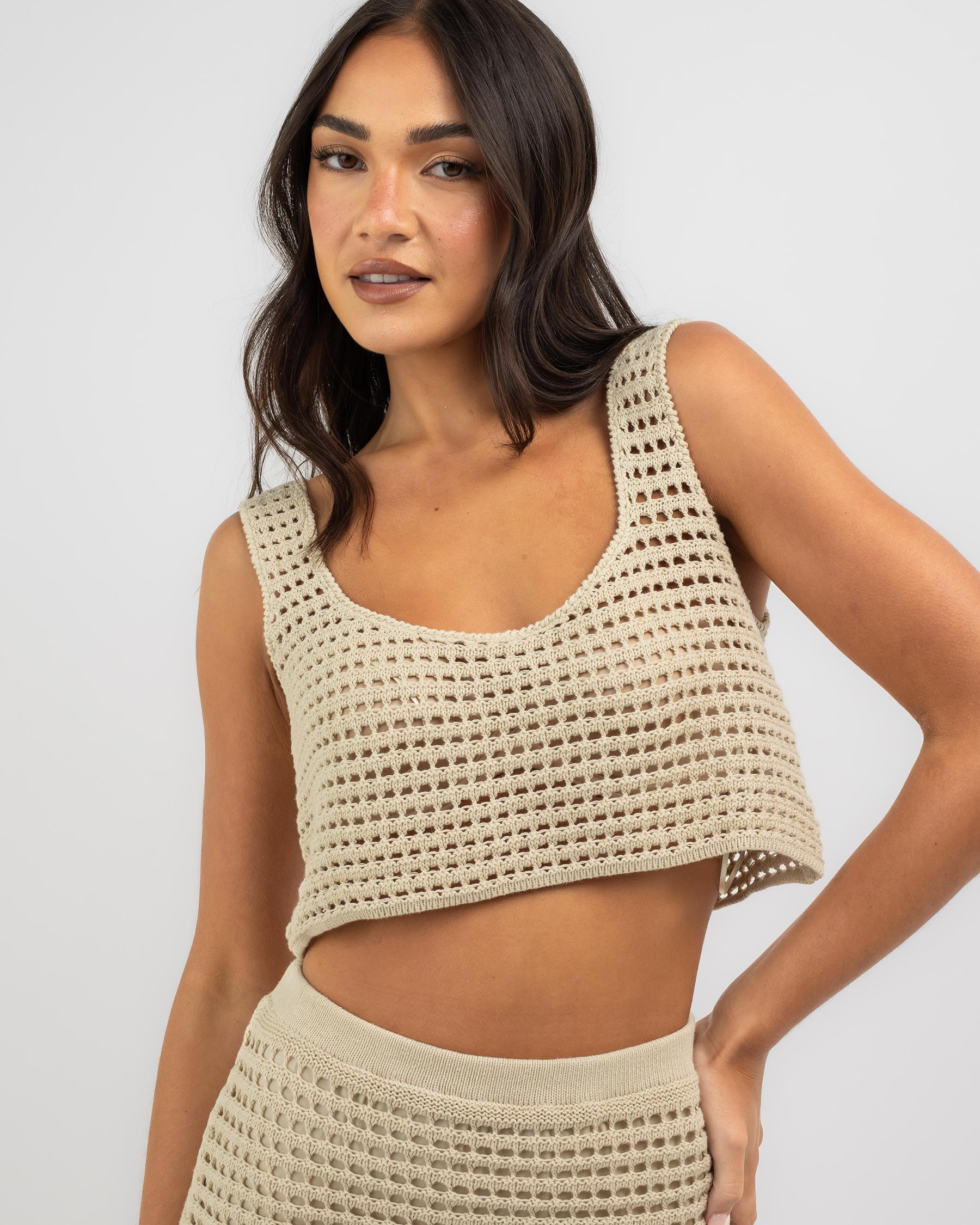 Aruba Crochet Crop Top