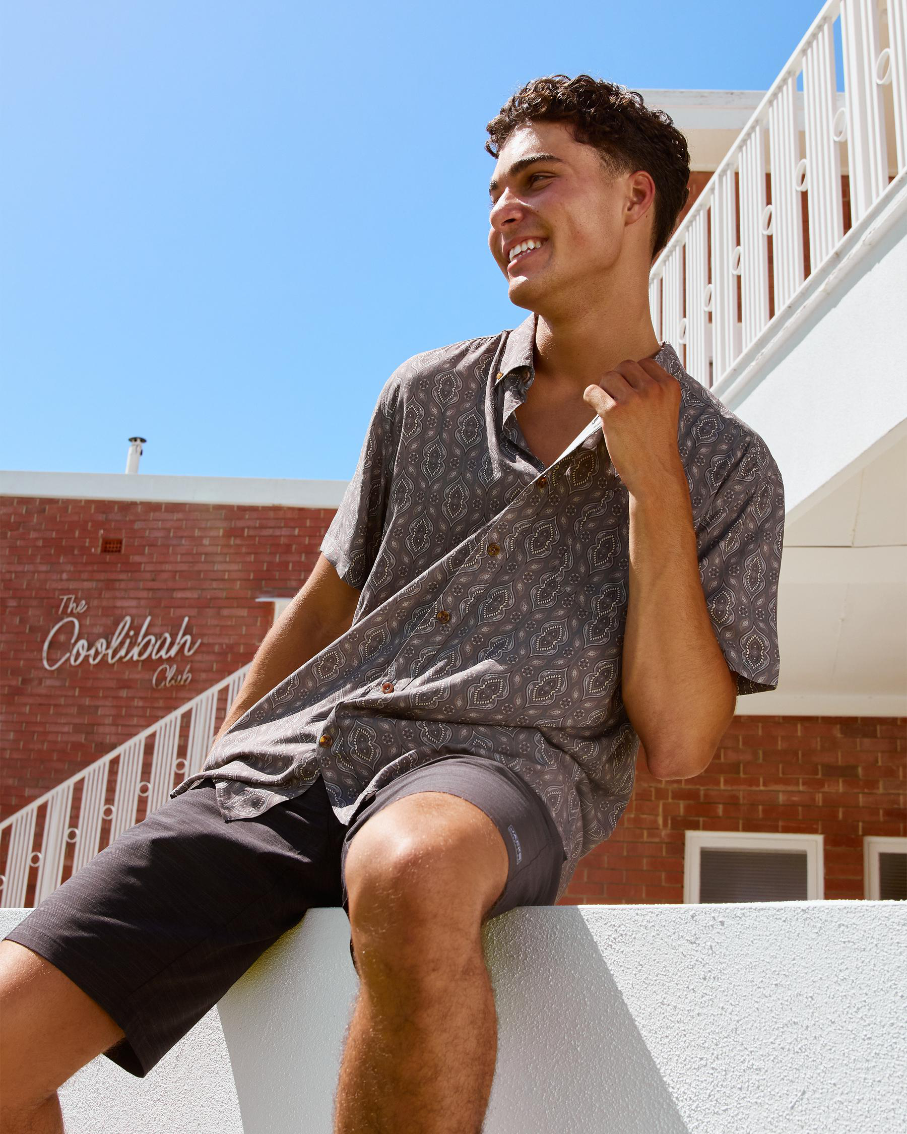 Manuscript Short Sleeve Shirt