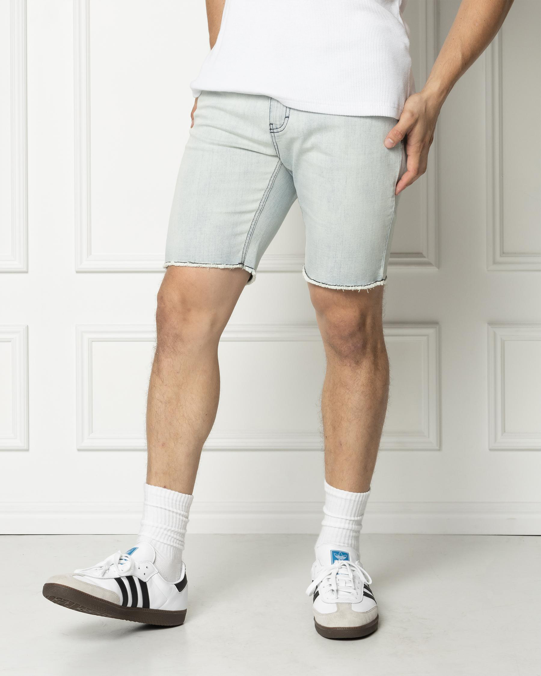 Candid Denim Walk Shorts