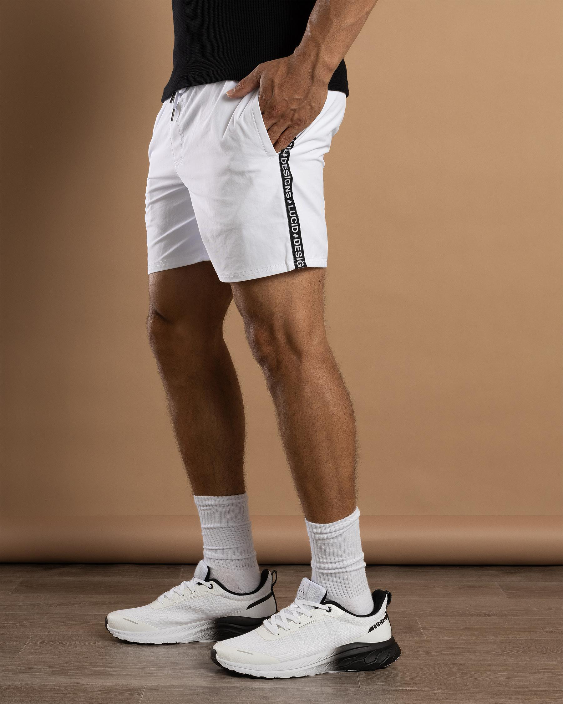 Replay Elastic Waist Shorts