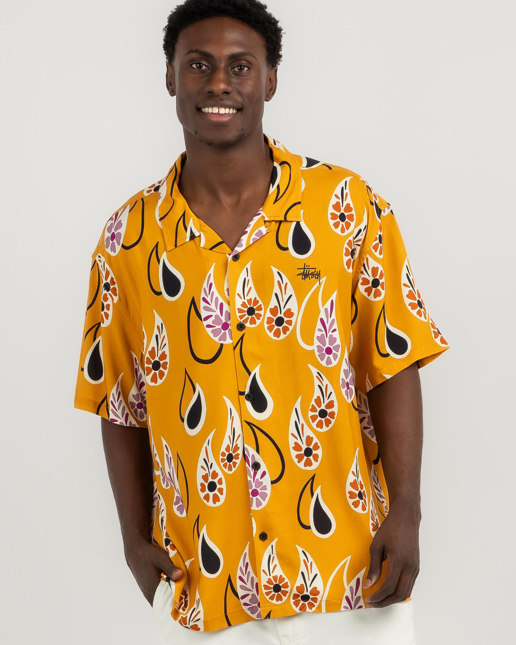 Paisley Tears Short Sleeve Shirt