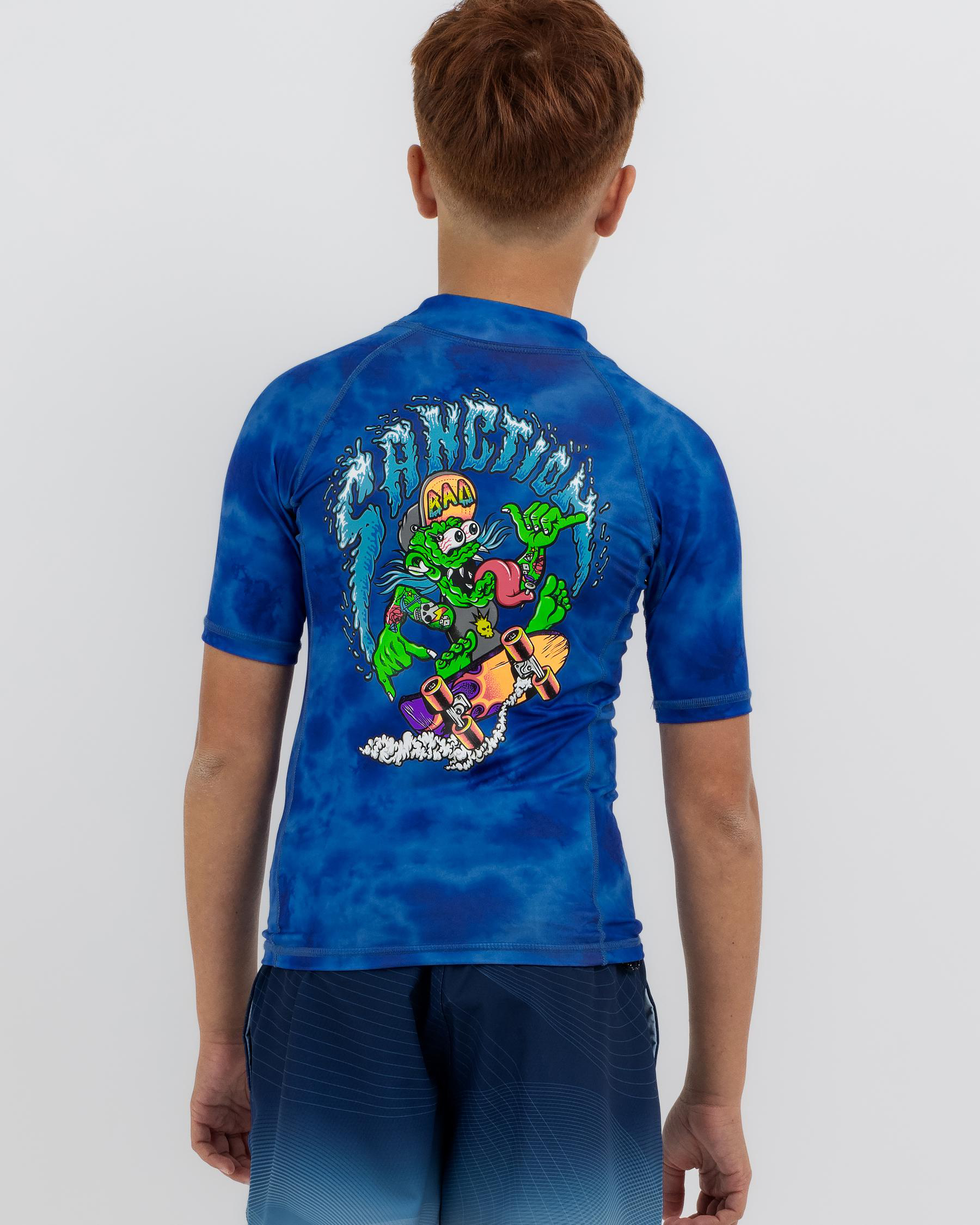 Shred Short Sleeve Rash Vest