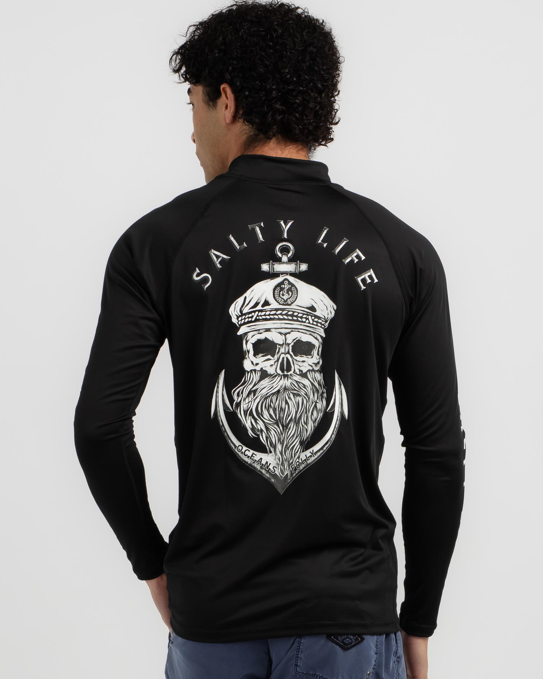 Anchors Long Sleeve Rash Vest