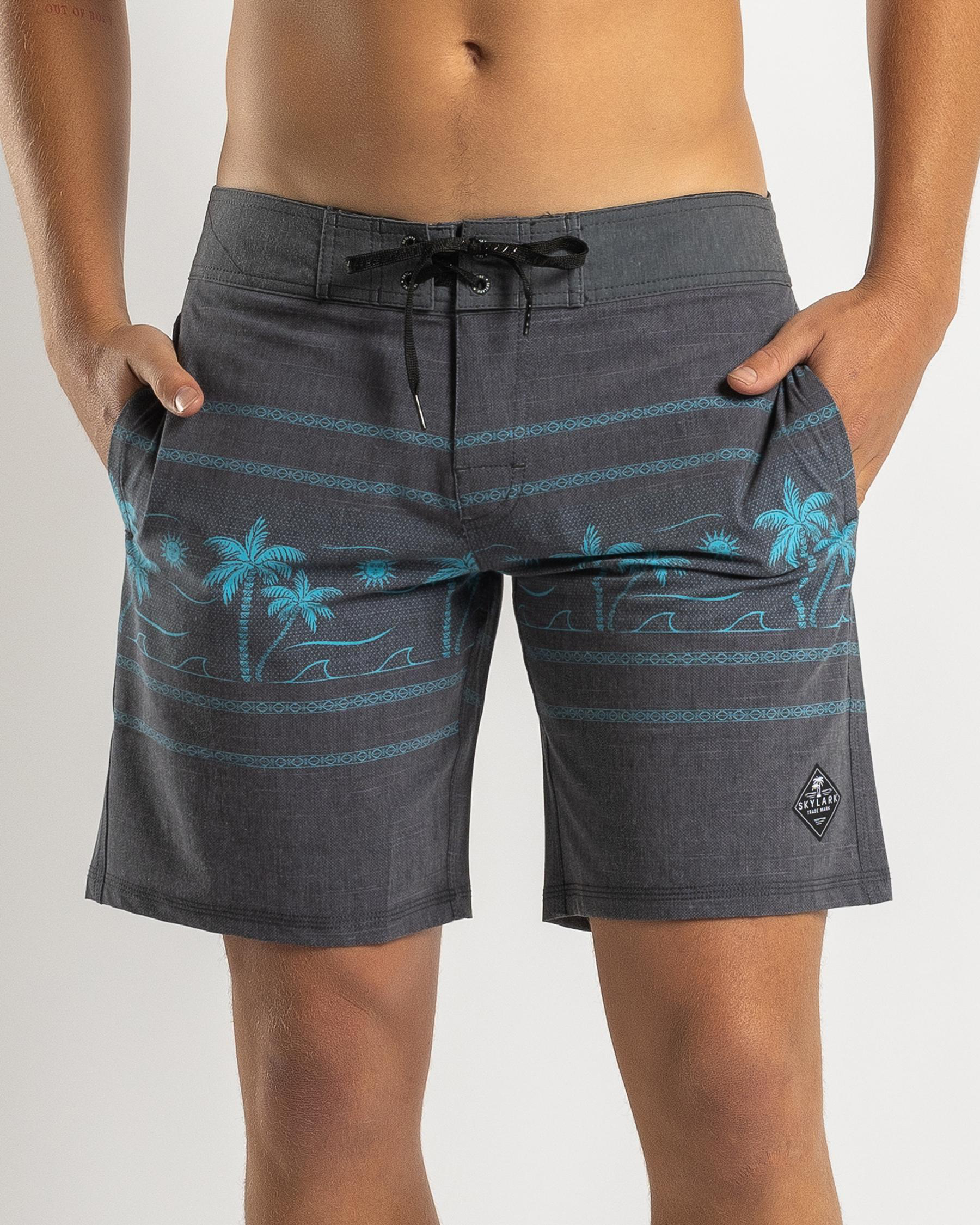 White Cap Board Shorts