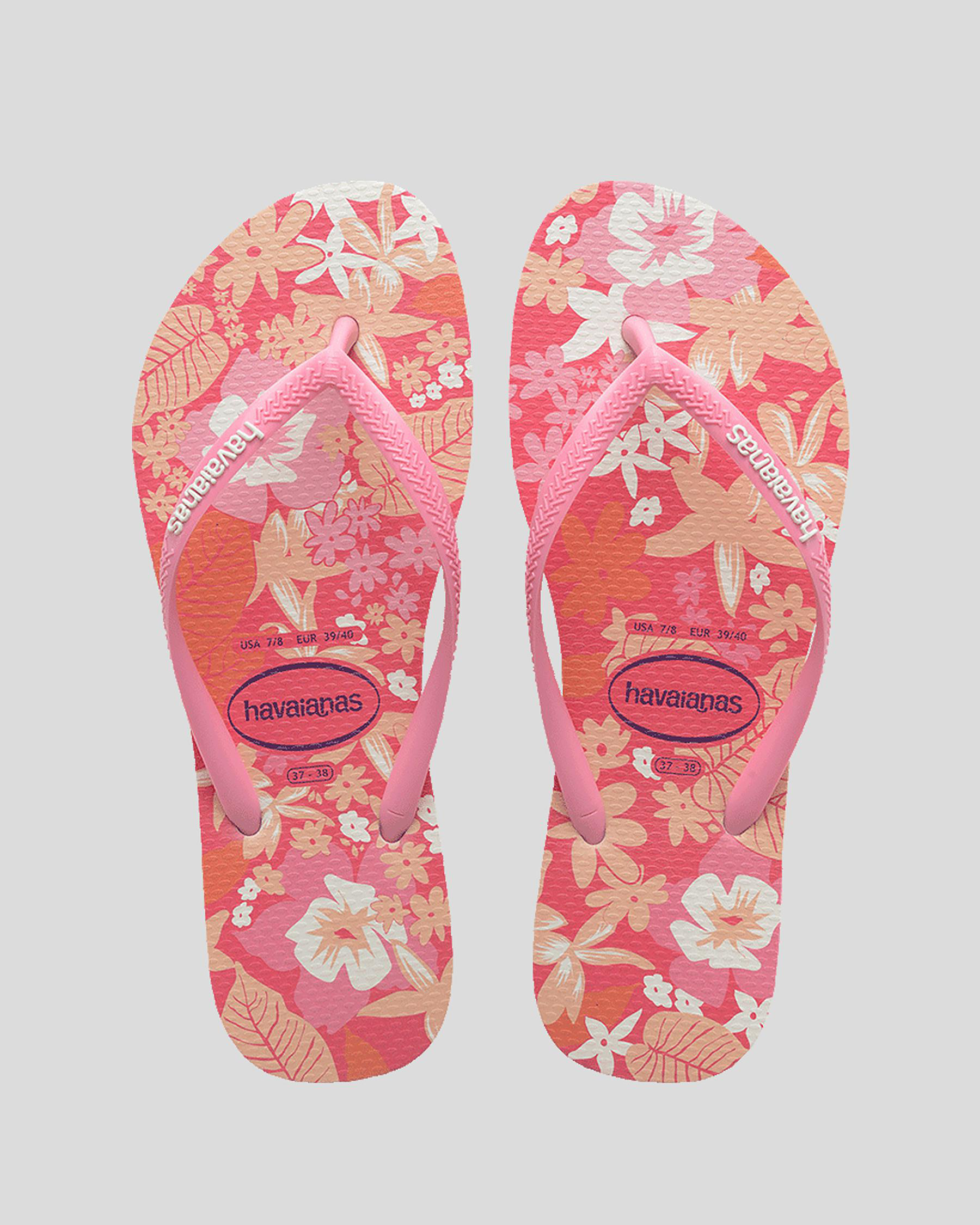 Kids' Slim Ditsy Bloom Thongs