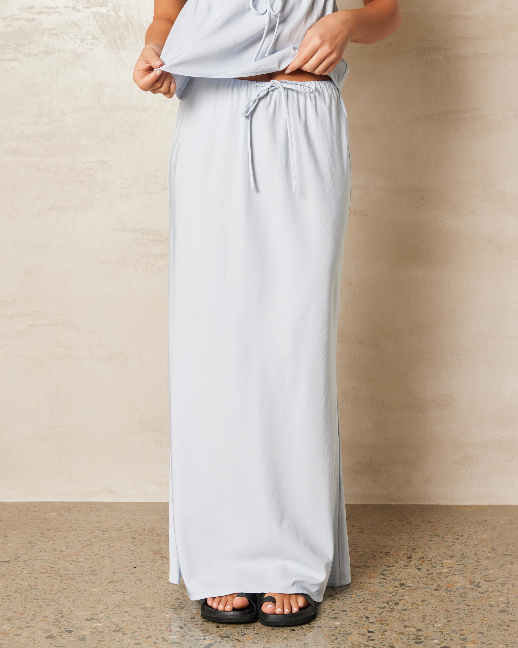 Emmi Cupro Maxi Skirt