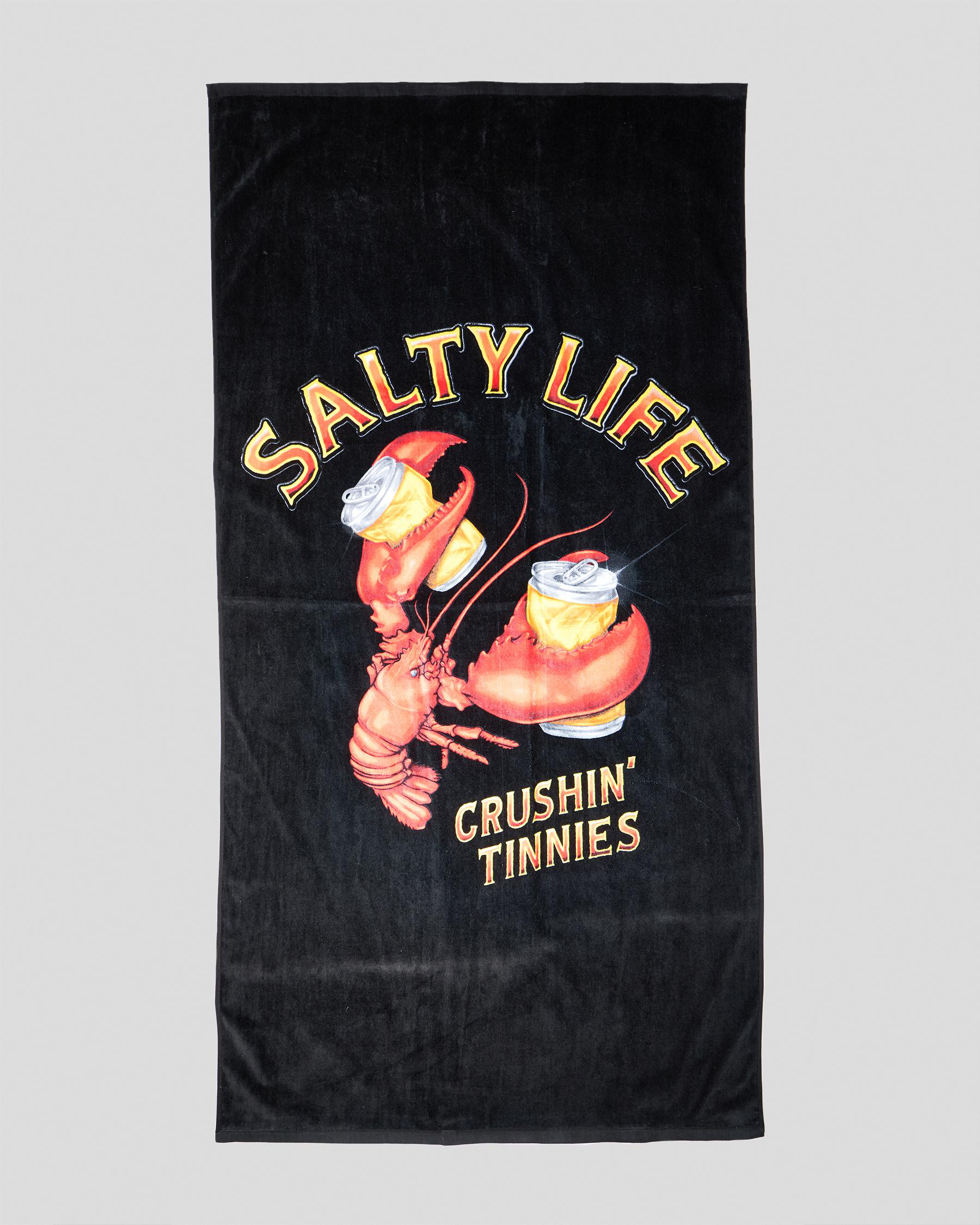 Crushin Tinnies Towel