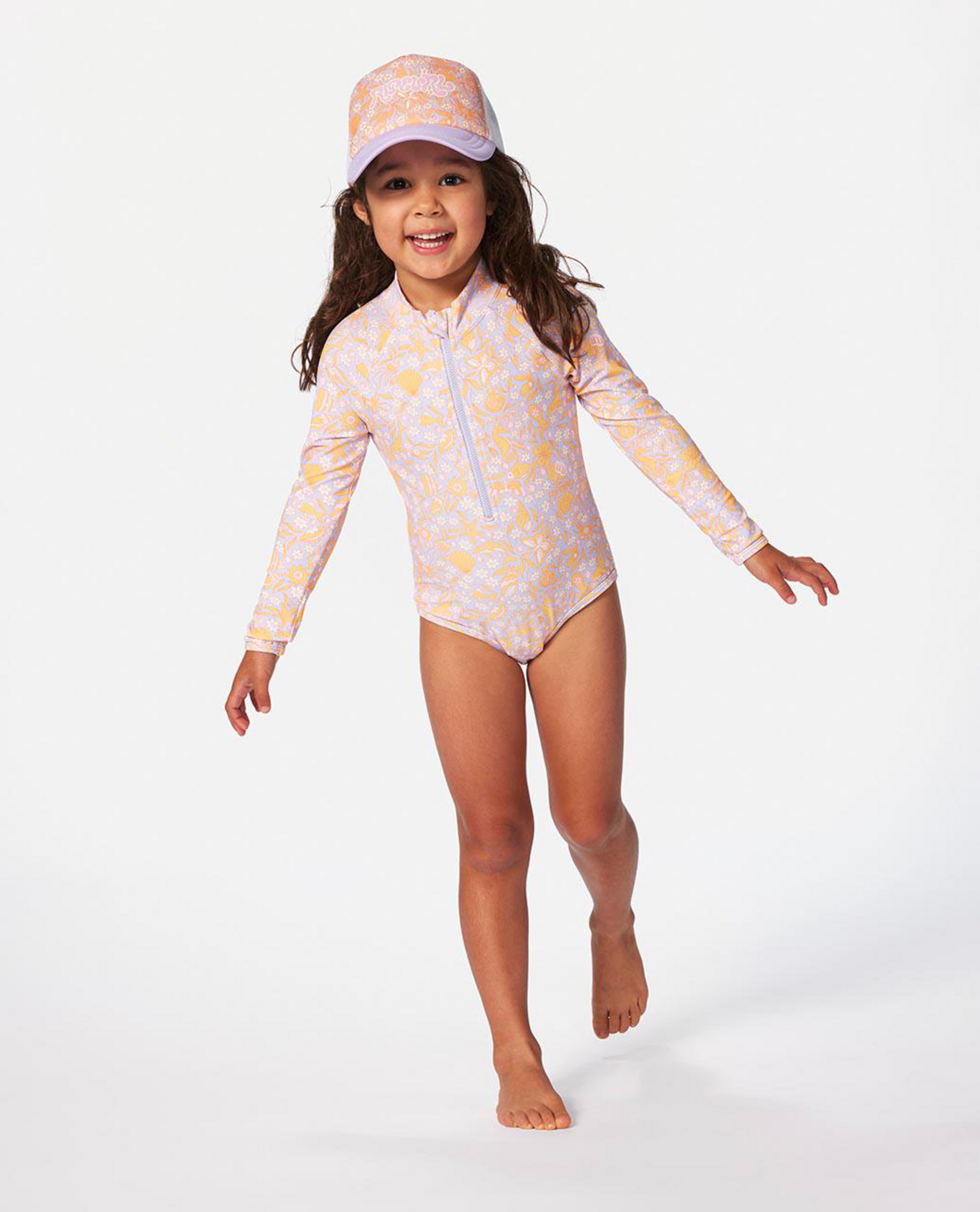 Toddlers' Rainbow Tide Long Sleeve Surfsuit