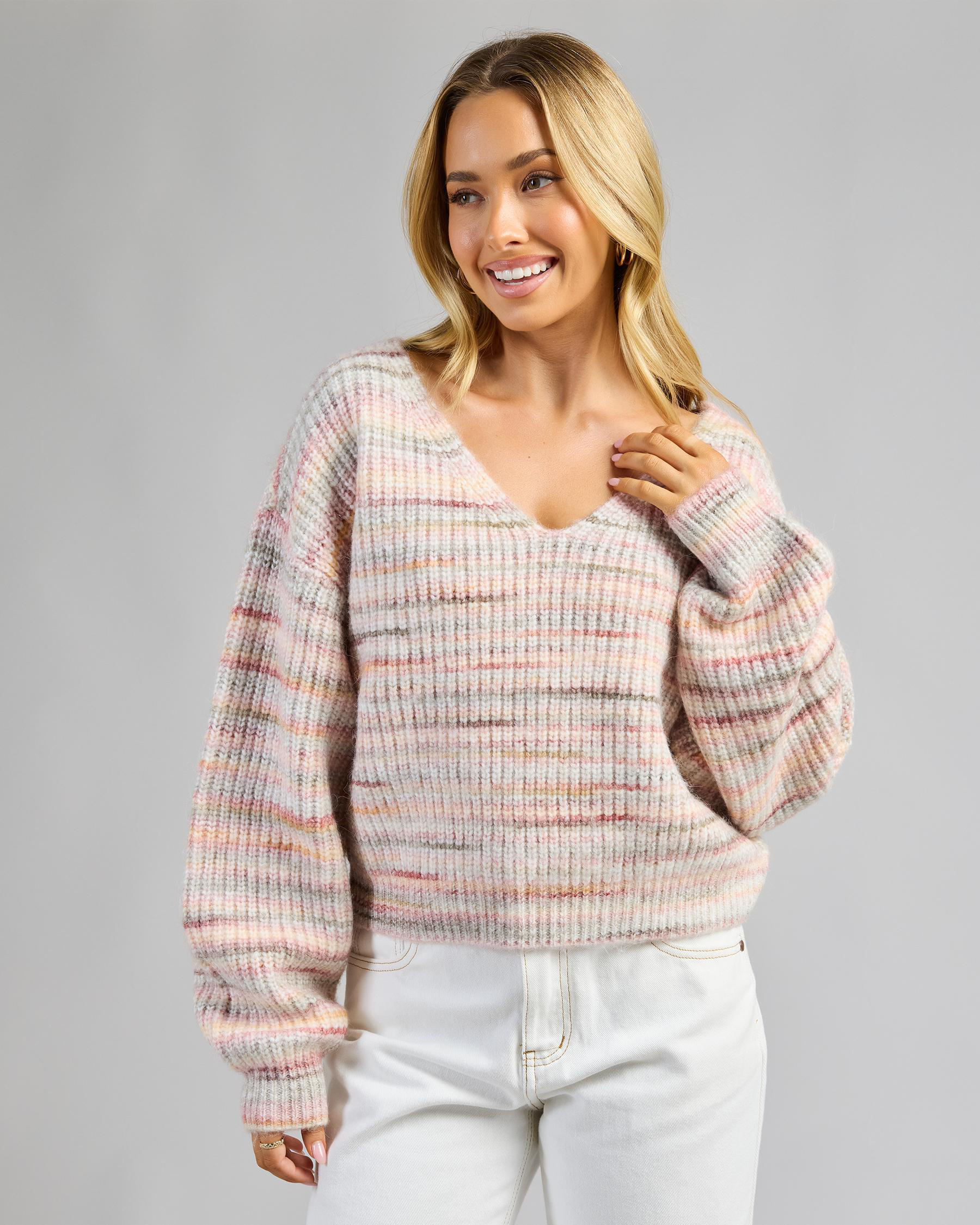 Achilles V Neck Knit Jumper