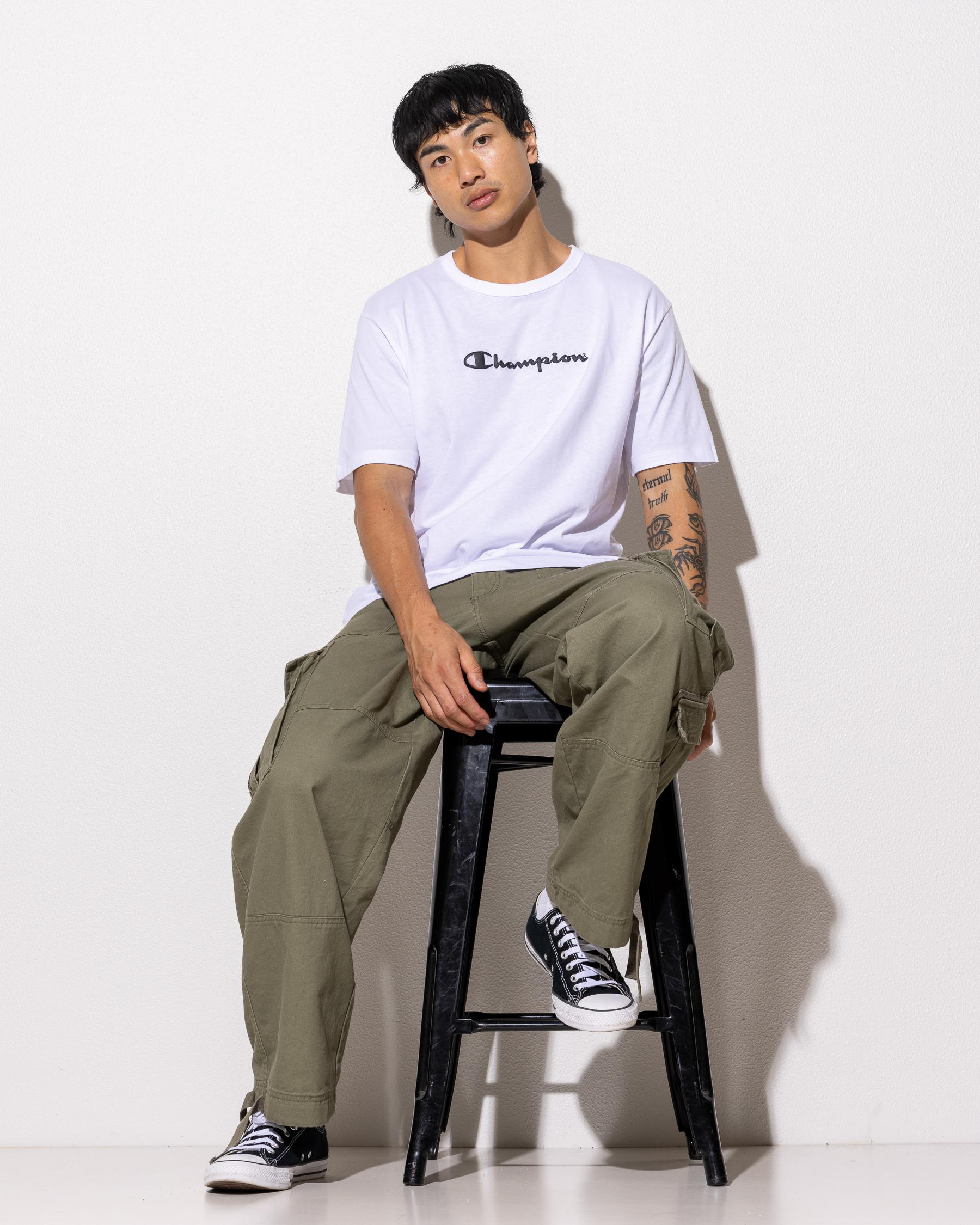 Champion Puff Script T-Shirt