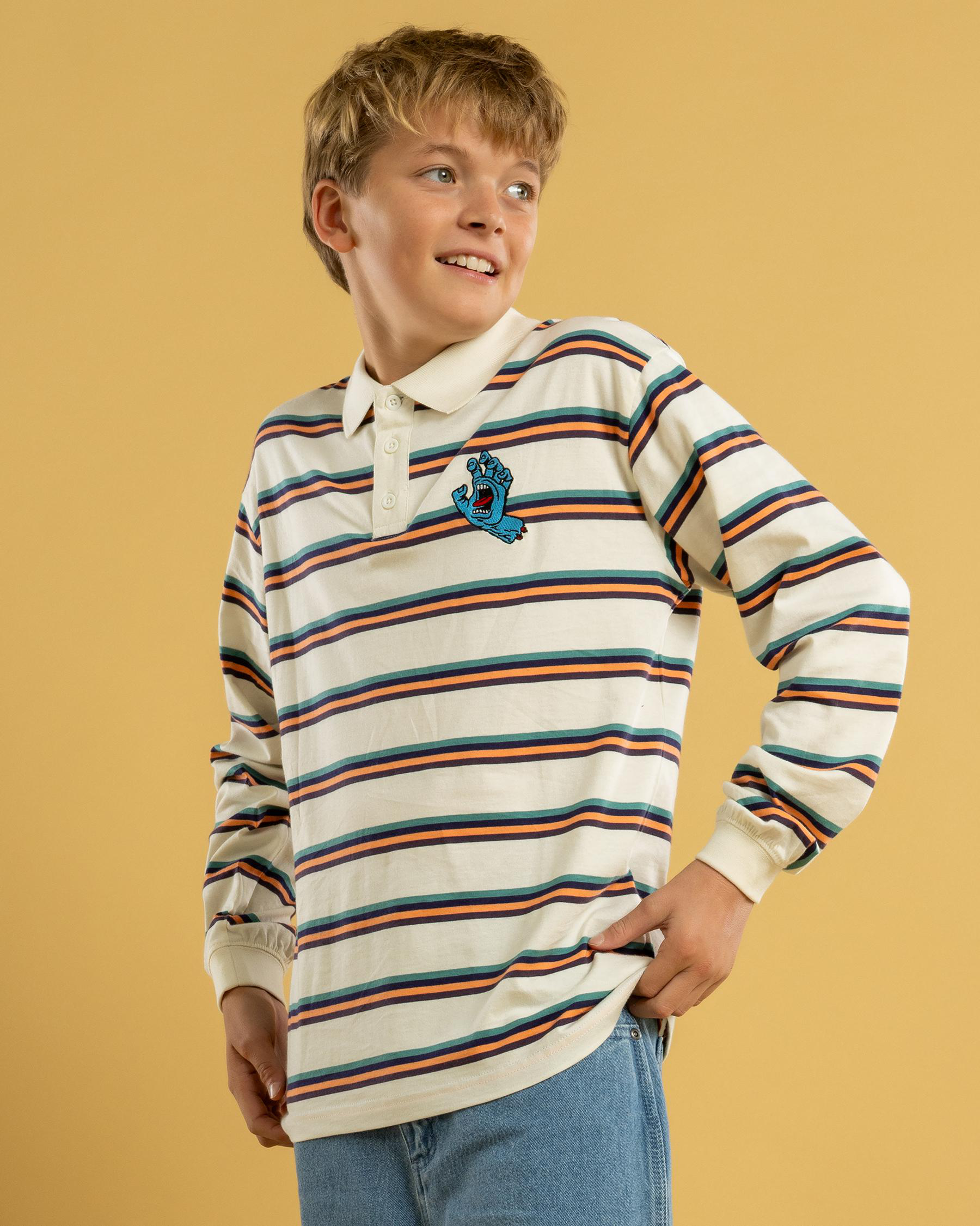 Horizon Long Sleeve Polo T-Shirt