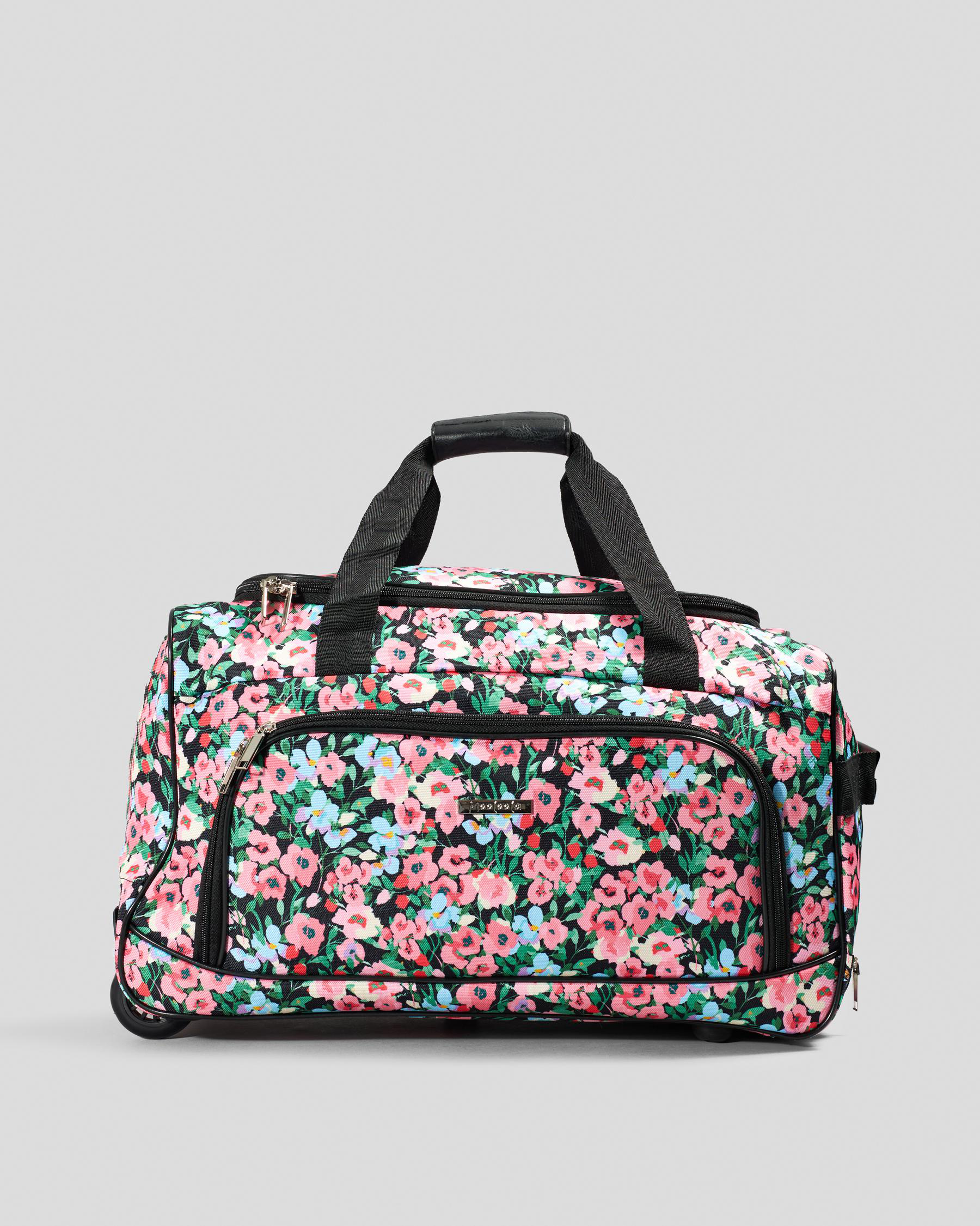 Sweet Pea Small Wheeled Travel Bag