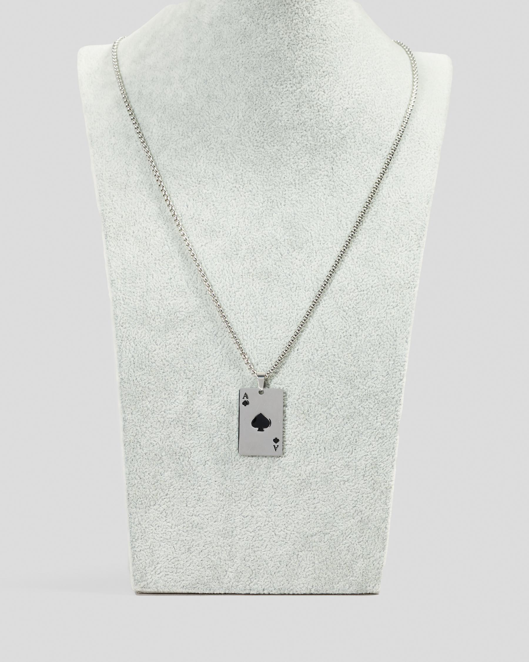 Ace Of Spades Necklace